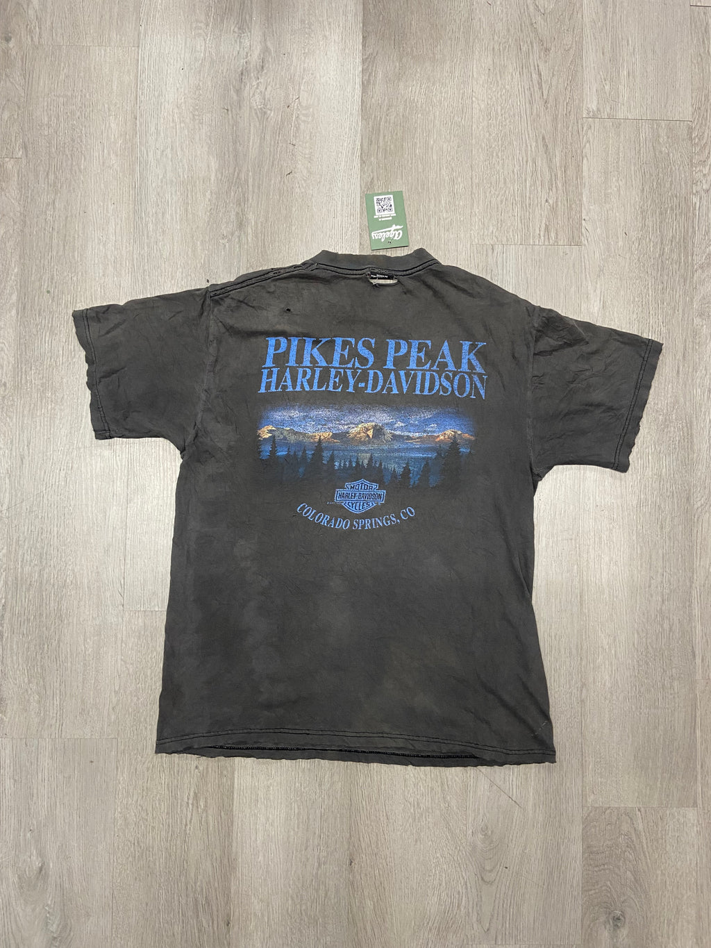 2000 Harley Davidson Bald Eagle Faded Distressed Tee
