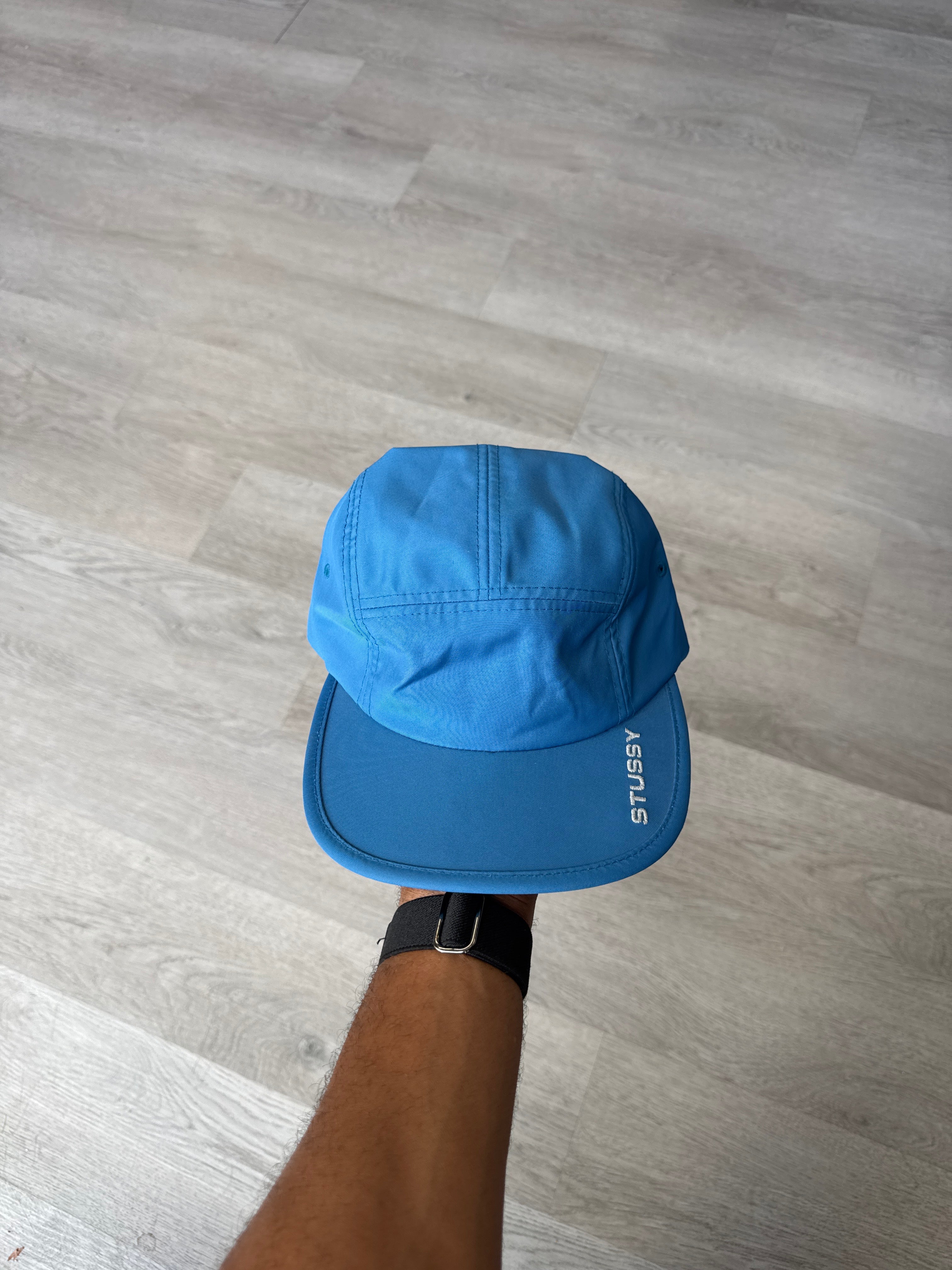 Stussy 5-Panel Blue Strap-Back Hat