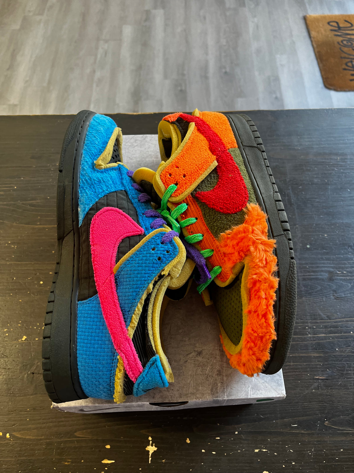 Pre-Owned Nike Dunk Low Cactus Plant Flea Market Swamp Sponge Photo Blue