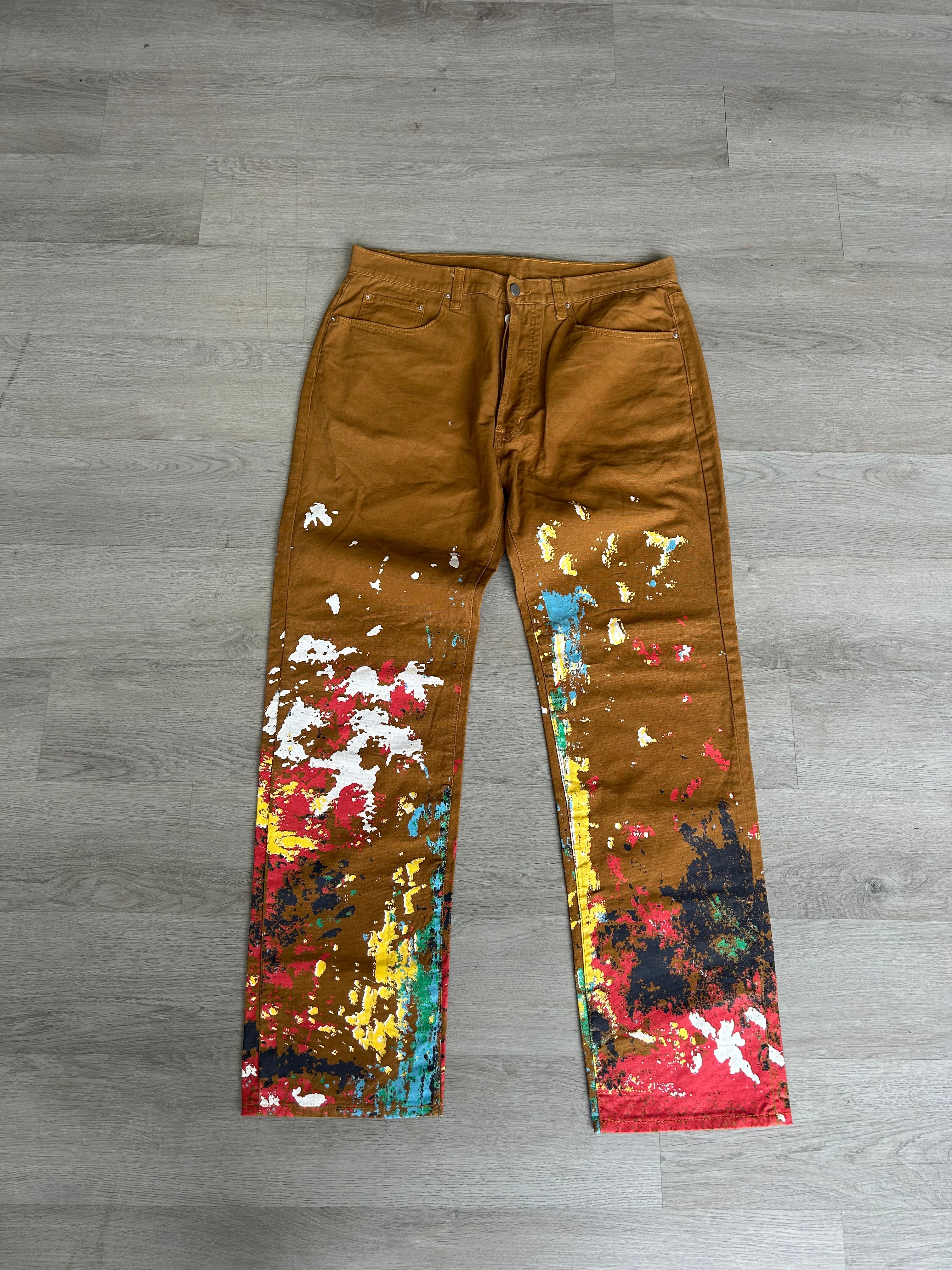 Mnml Paint Splatter Pants