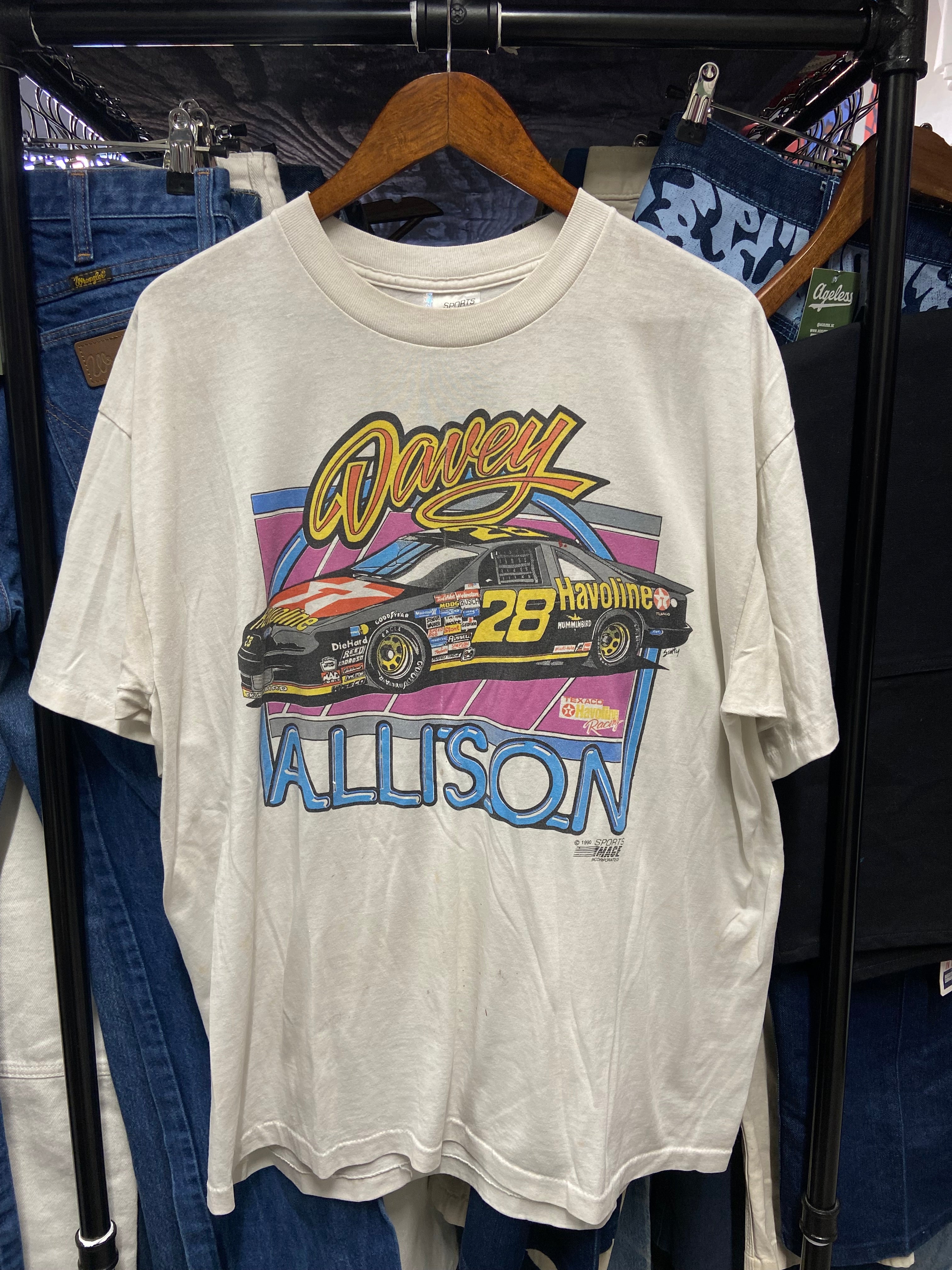 Vintage 1995 Davey Allison Racing Tee