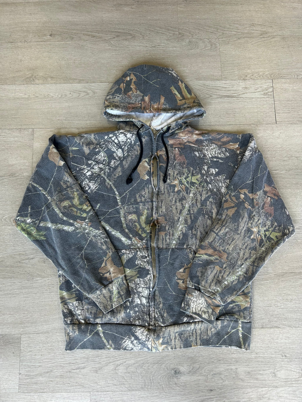 Vintage Mossy Oak Camo Jacket