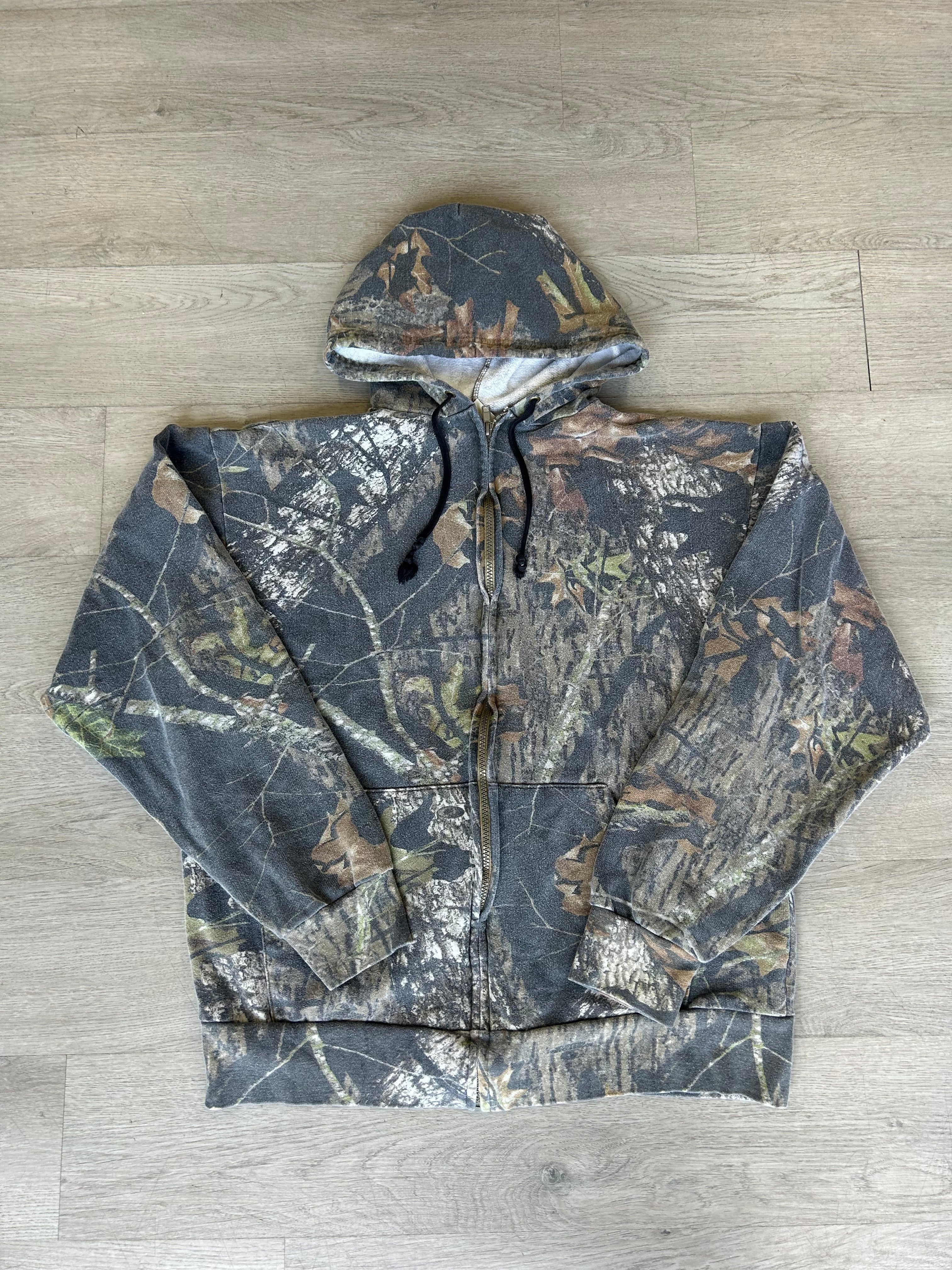 Vintage Mossy Oak Camo Jacket