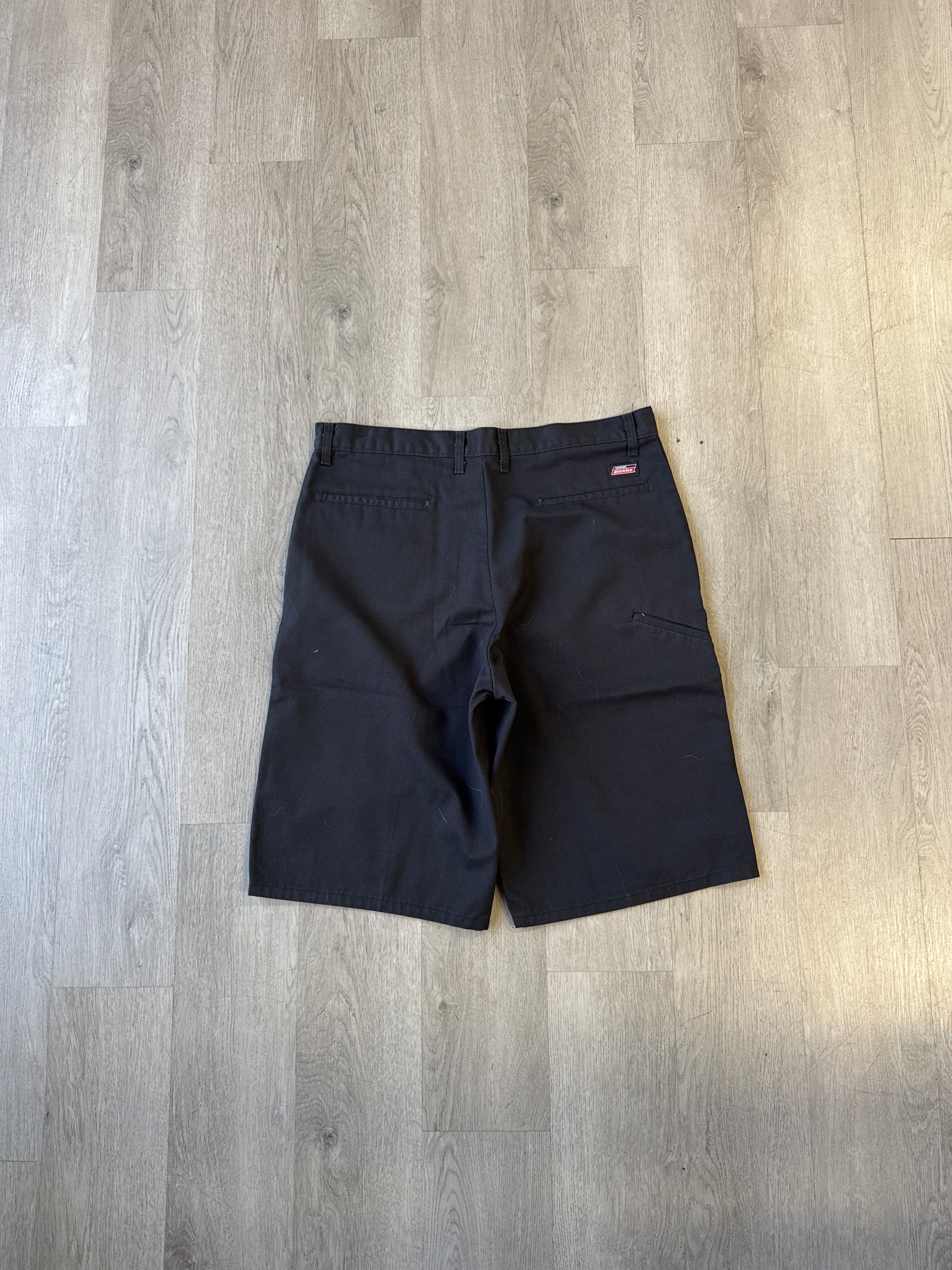 Dickies Black Loose Fit Work Shorts
