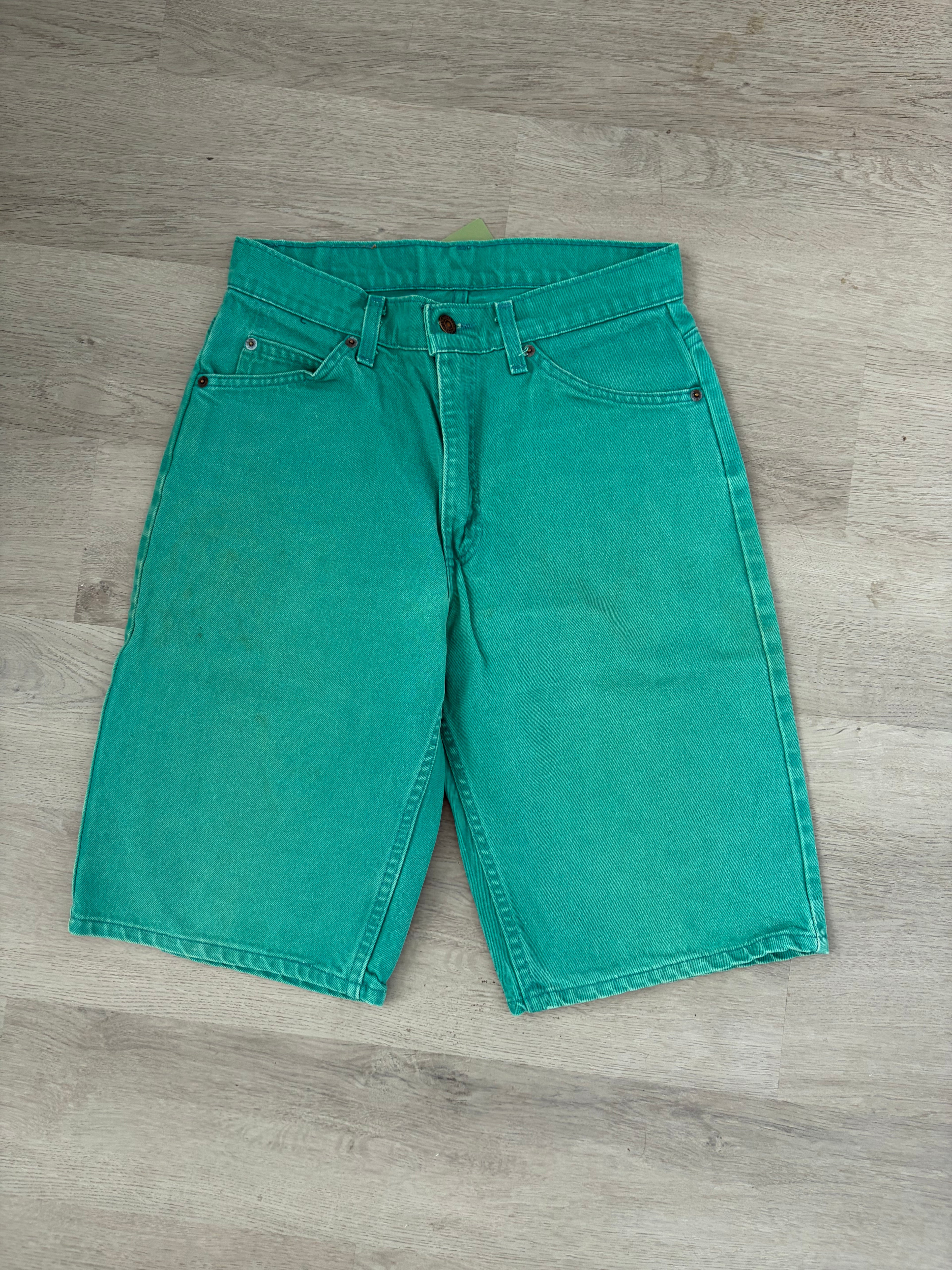Levi's Vintage Green Denim Shorts 
Shorts