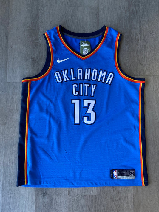 Nike Paul George Oklahoma City Thunder NBA Jersey
