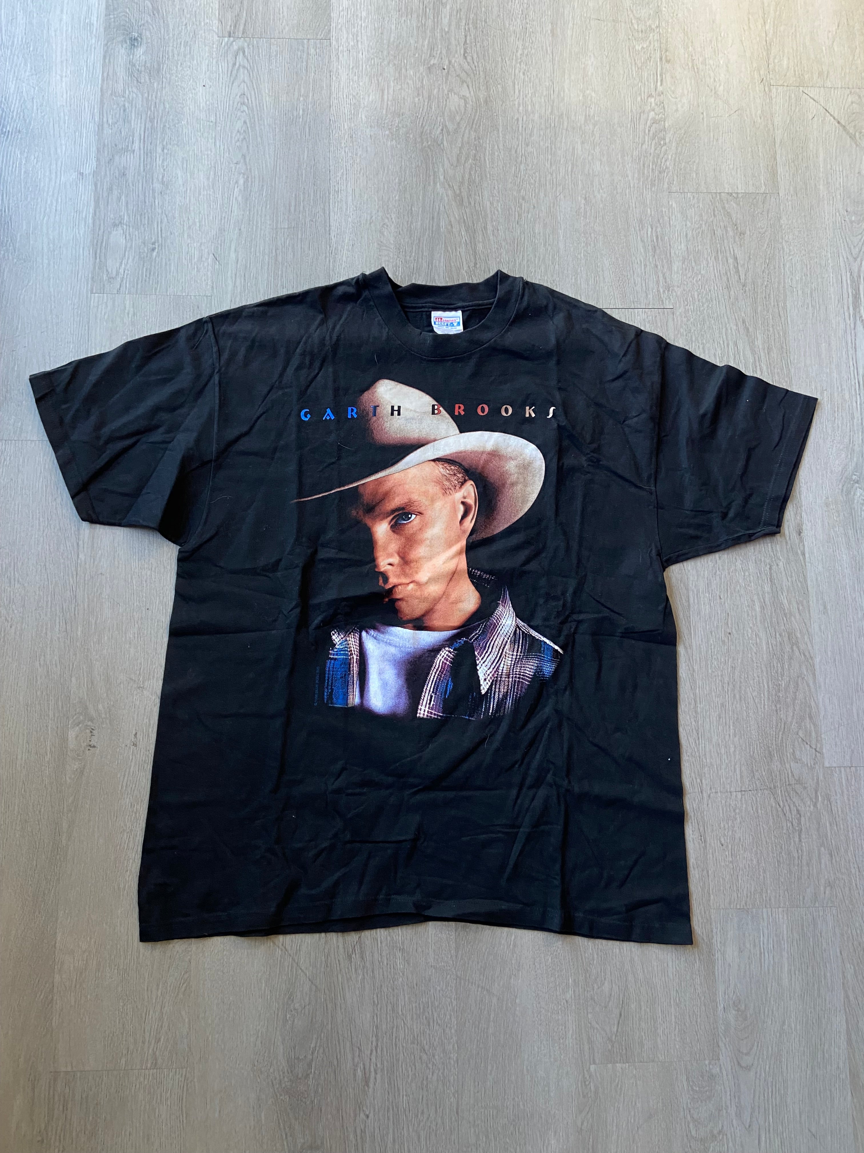 Vintage 1996 Garth Brooks Fresh Horses Concert Tee
