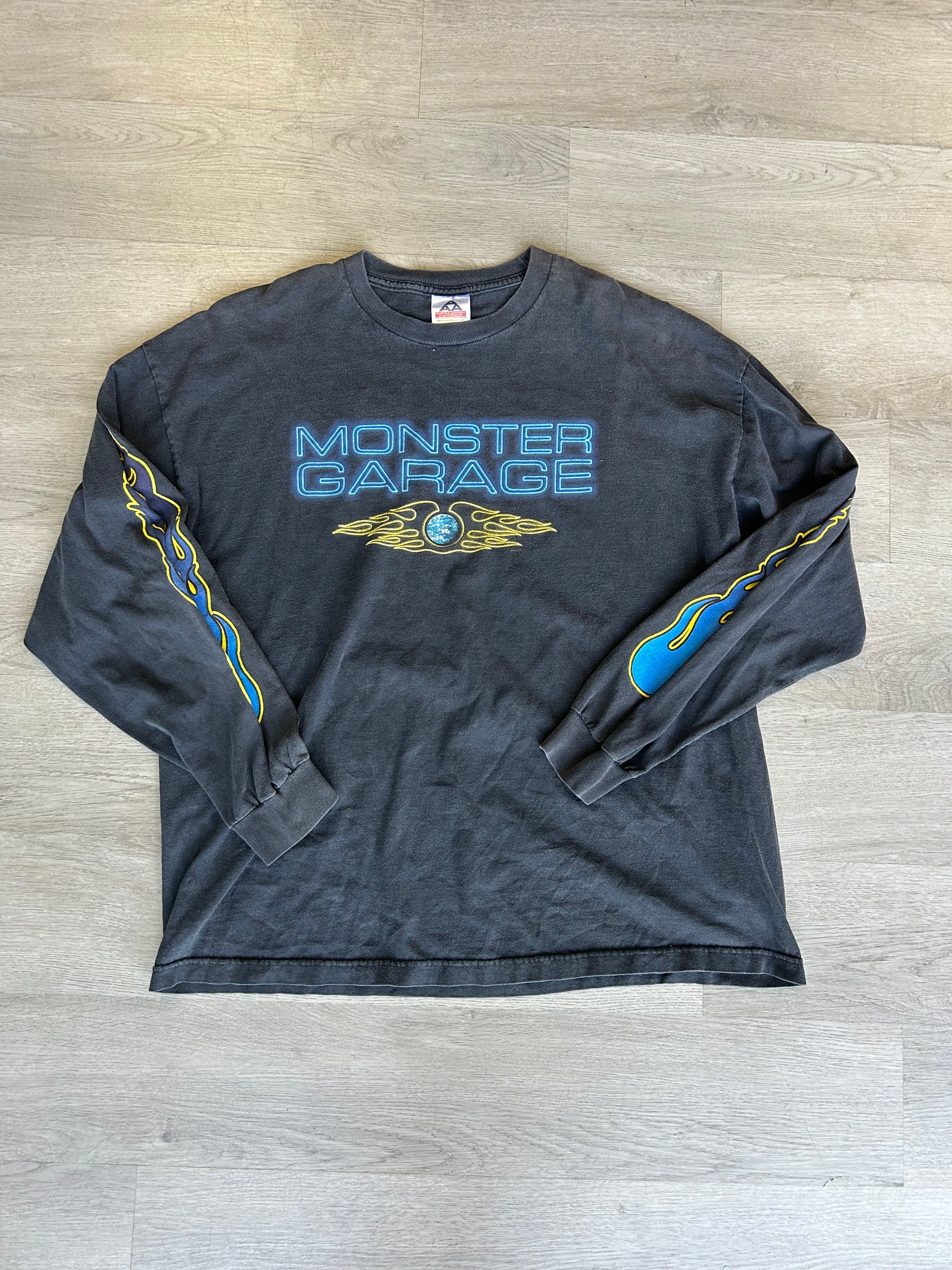 Vintage Monster Garage Long Sleeve Tee