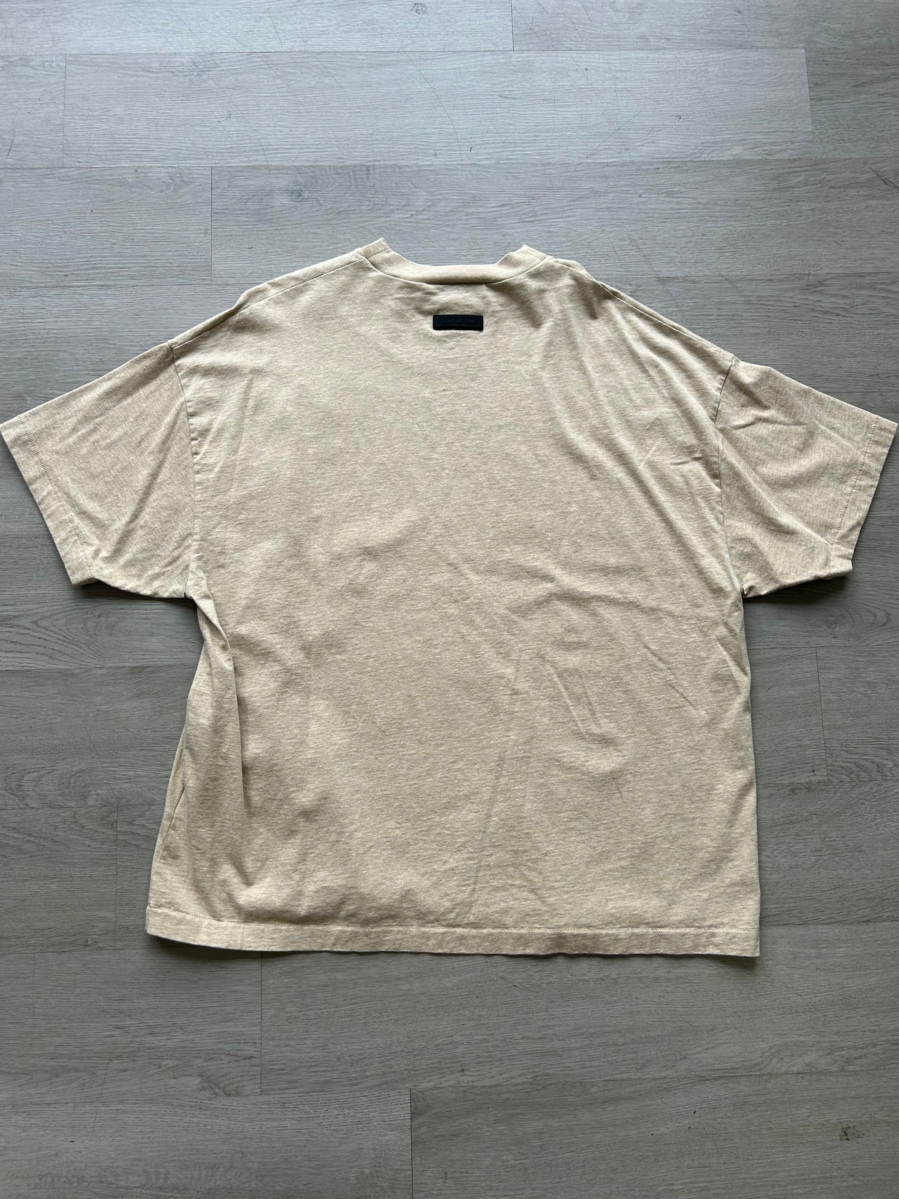 Fear of God Essentials Gold Heather Tee