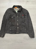 Vintage Rustler Black Denim Jean Jacket