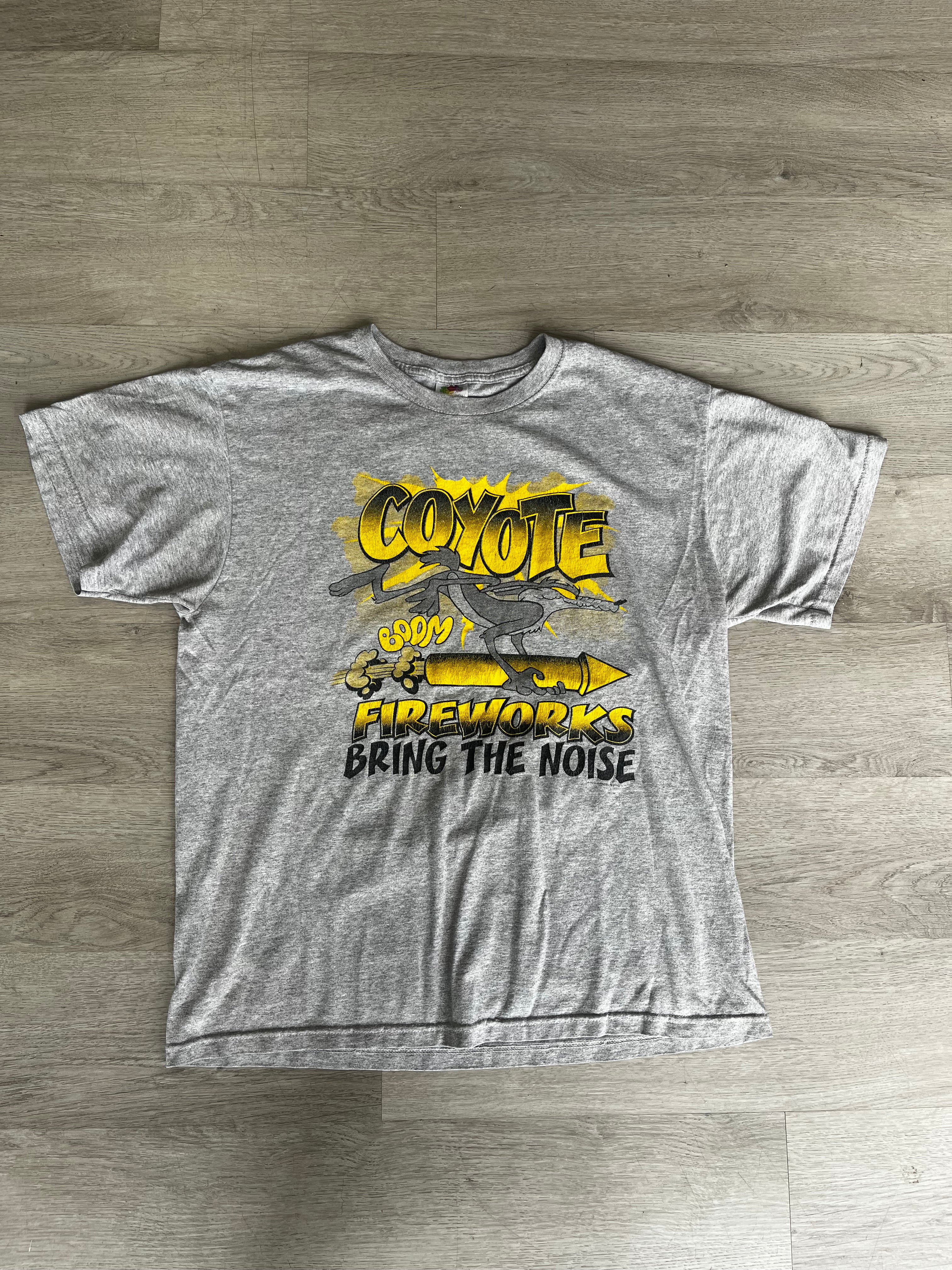 Vintage Wild Coyote Firework Tee
