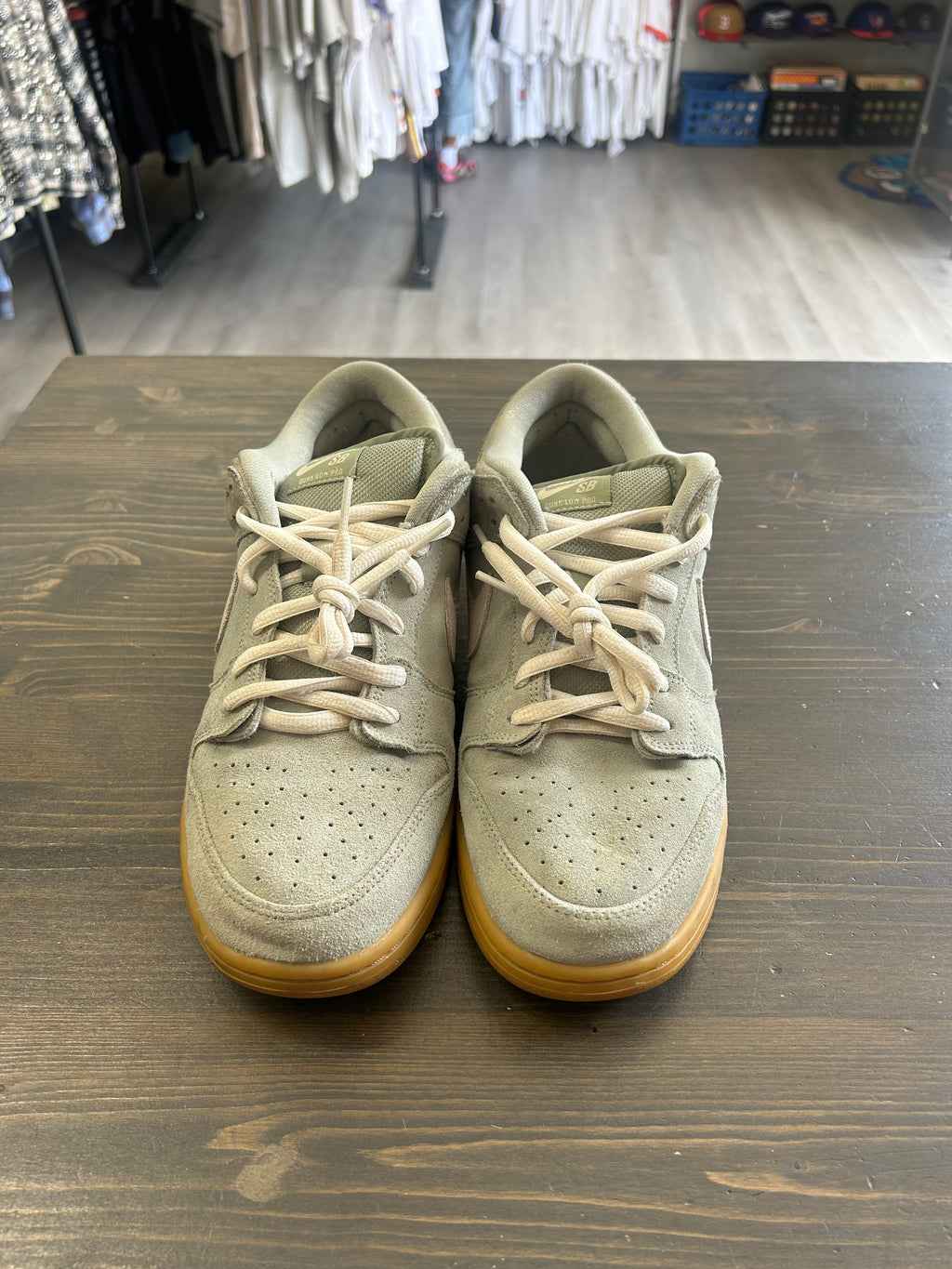 Pre-Owned Nike SB Dunk Low Island Green Gum