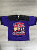 Vintage 90,s Warner Bros Looney Tunes We Don’t Mess Around Jersey