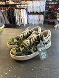 Pre-owned A Bathing Ape Bape Sta Low ABC Camo 20th Anniversary Green