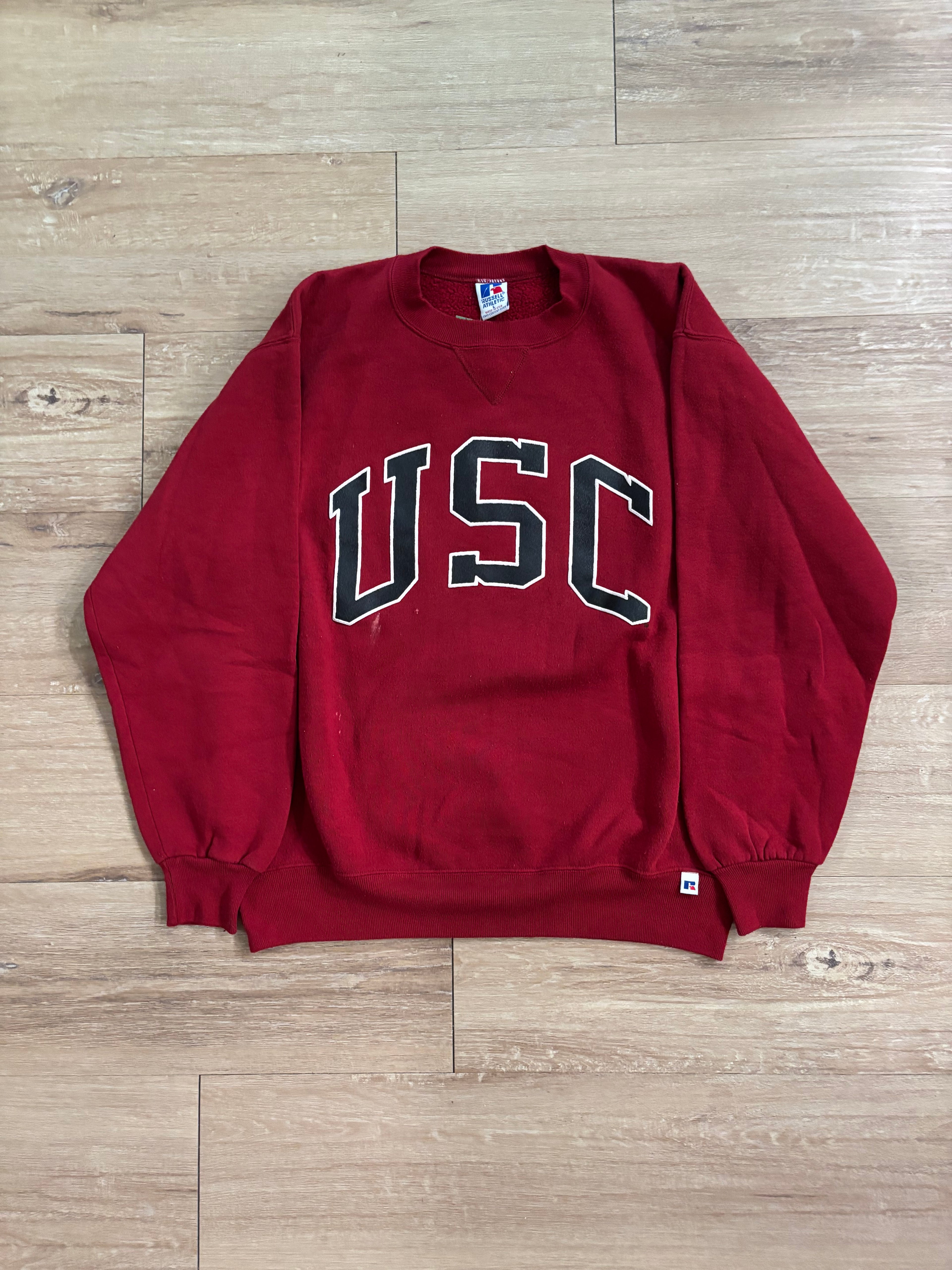 Vintage Garnet USC Crewneck