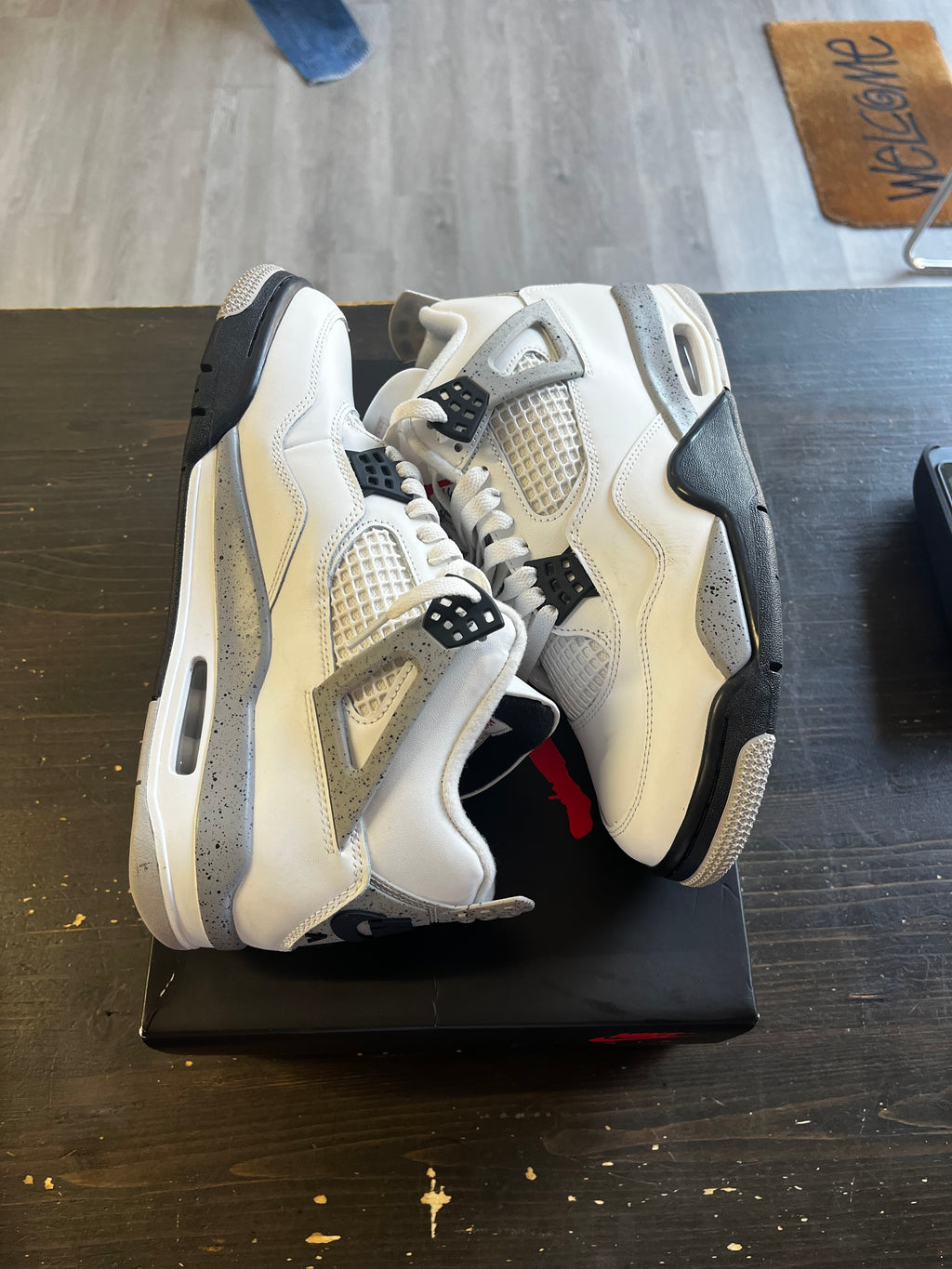 Pre-Owned Jordan 4 Retro White Cement (2025)