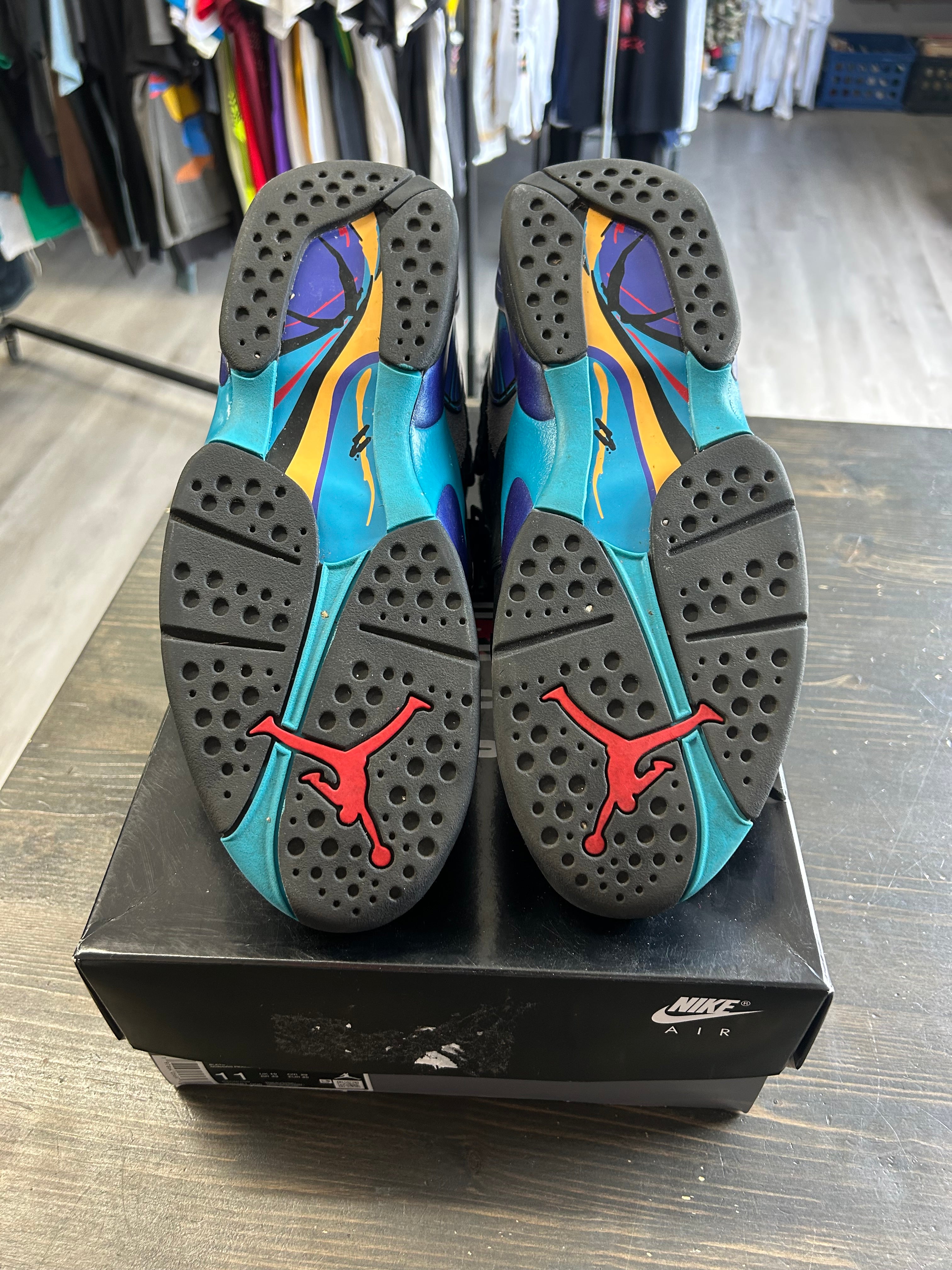 Pre-Owned Jordan 8 Retro Aqua (2025)