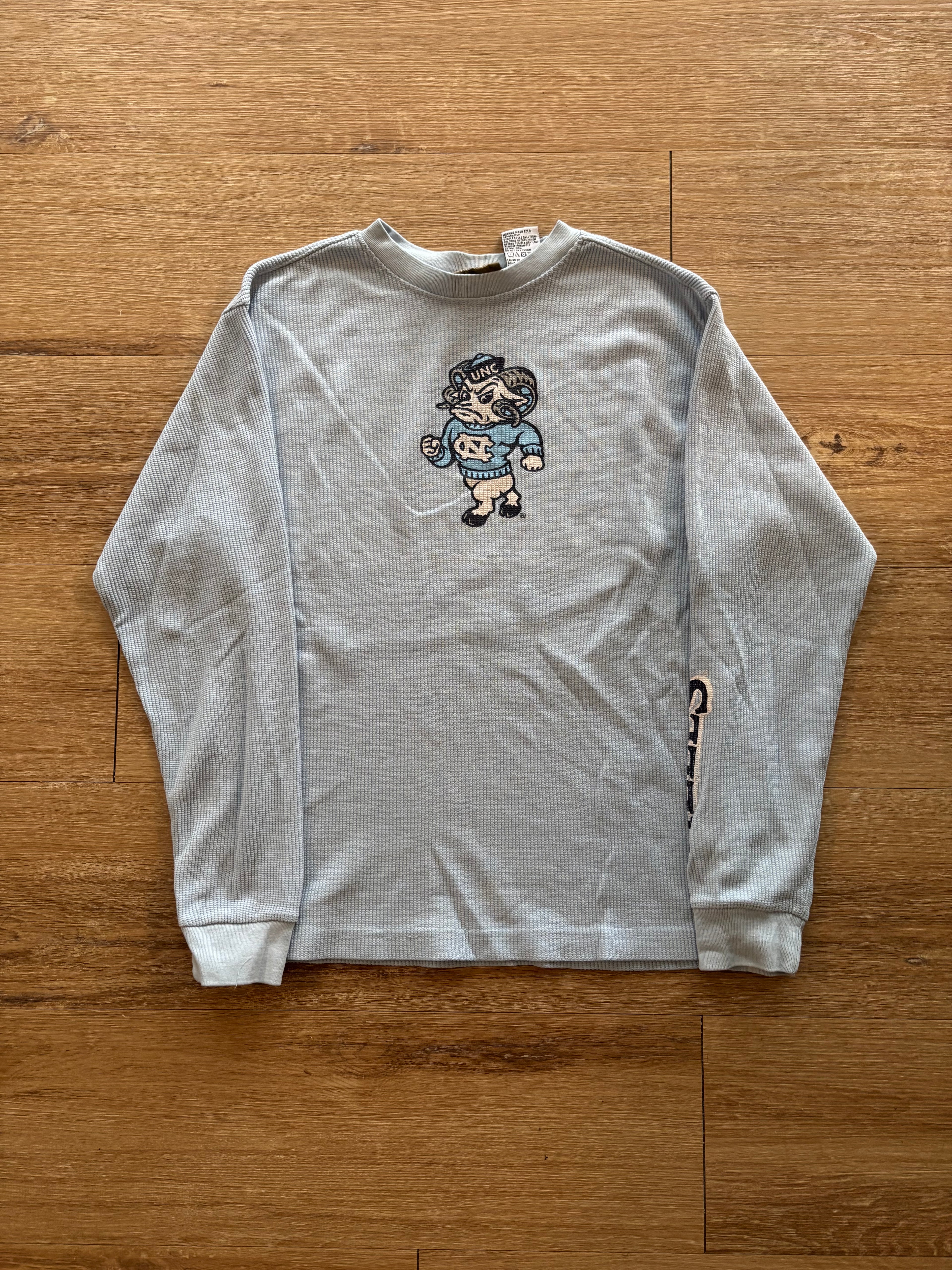 Vintage UNC Tar Heels Knit Long Sleeve Tee