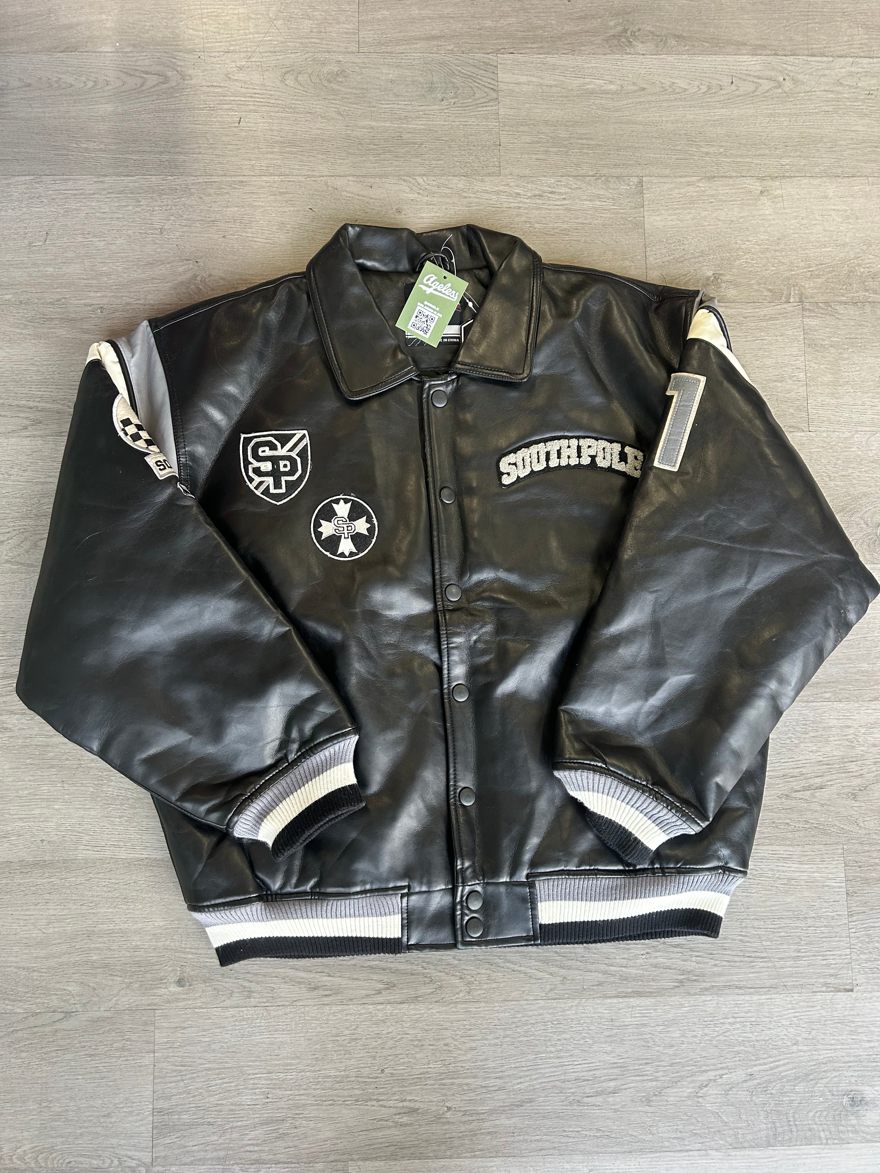 Southpole Leather Coat
