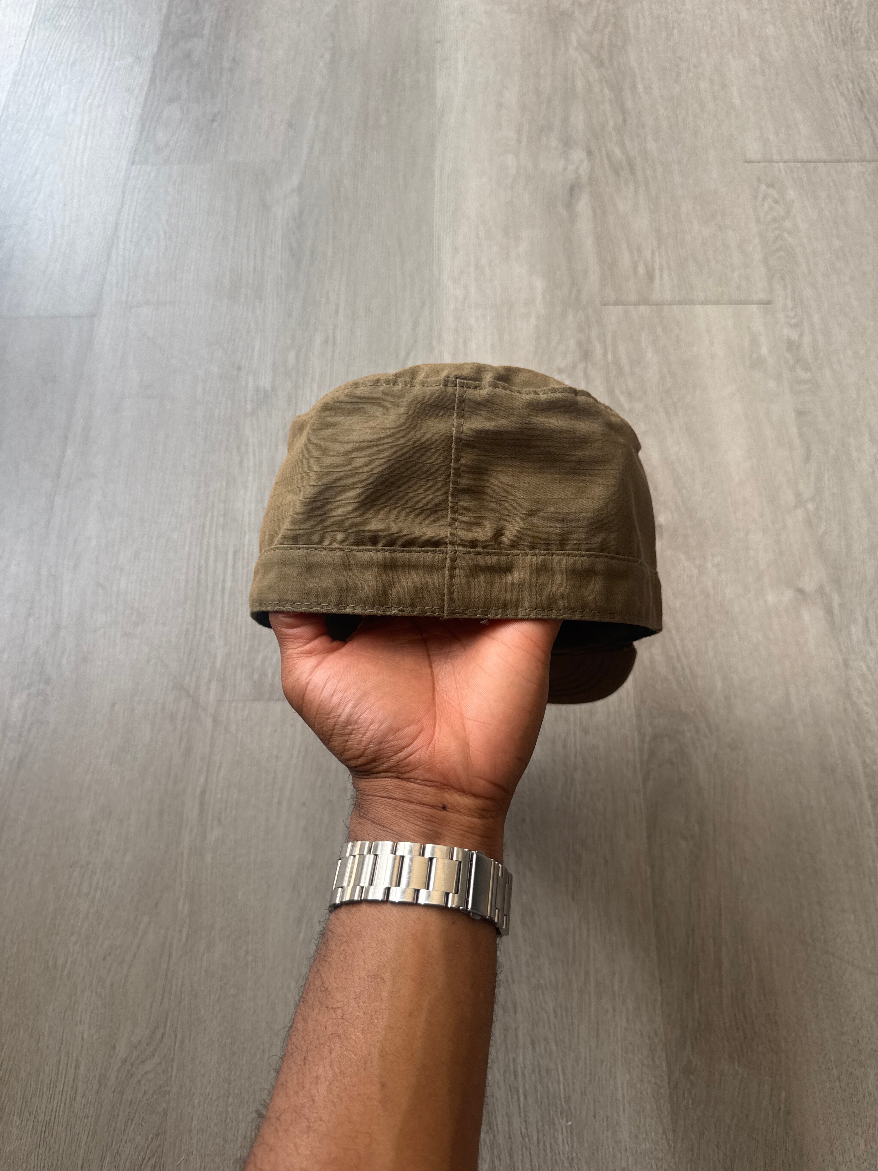 Vintage 1991 US Military BDU Combat Patrol Sunfaded Cadet Cap Hat