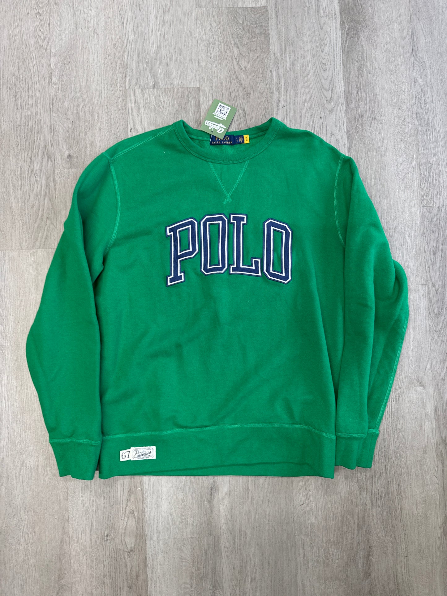 Green Polo Sweatshirt