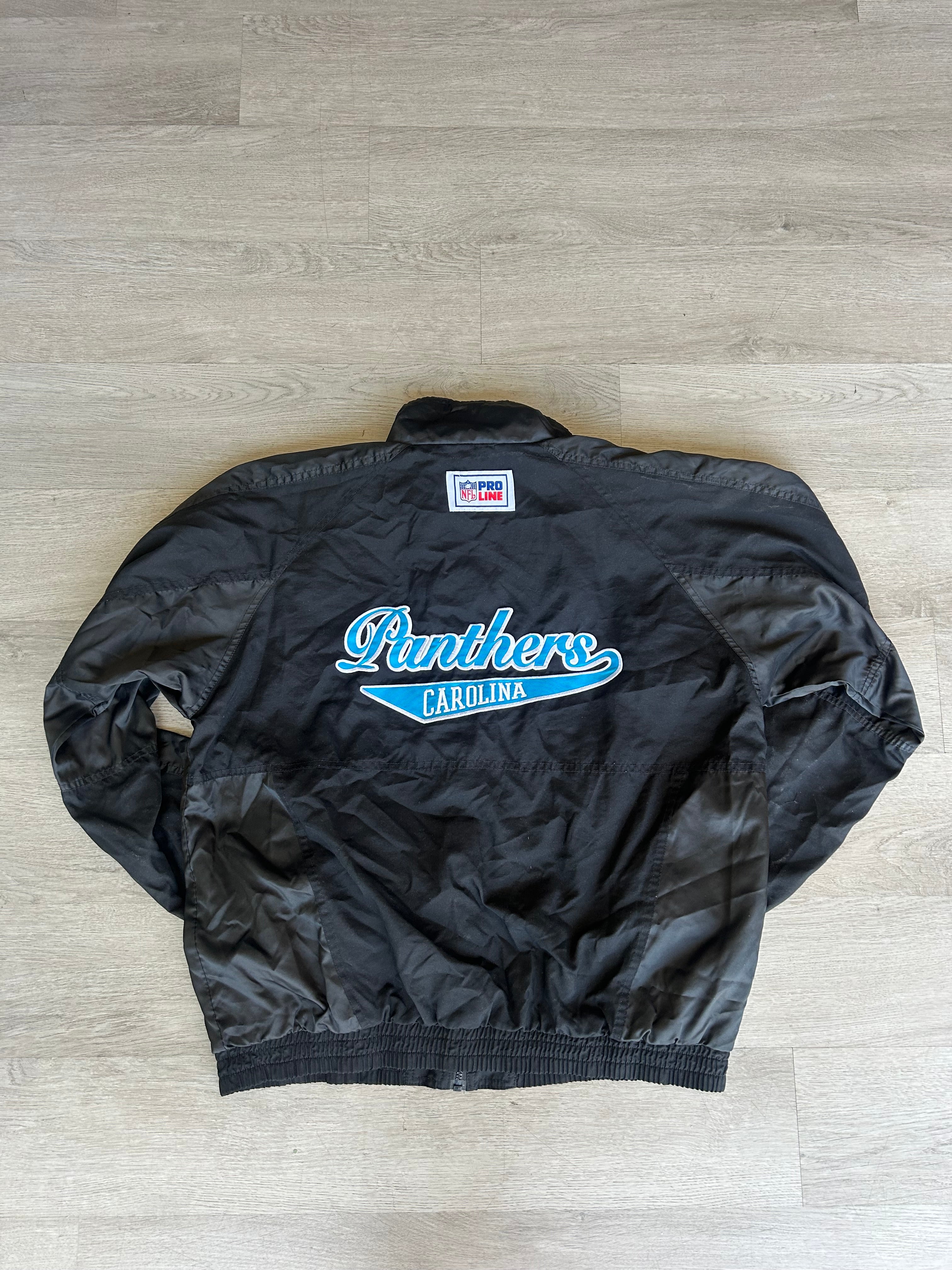 Vintage Reebok Carolina Panthers Windbreaker