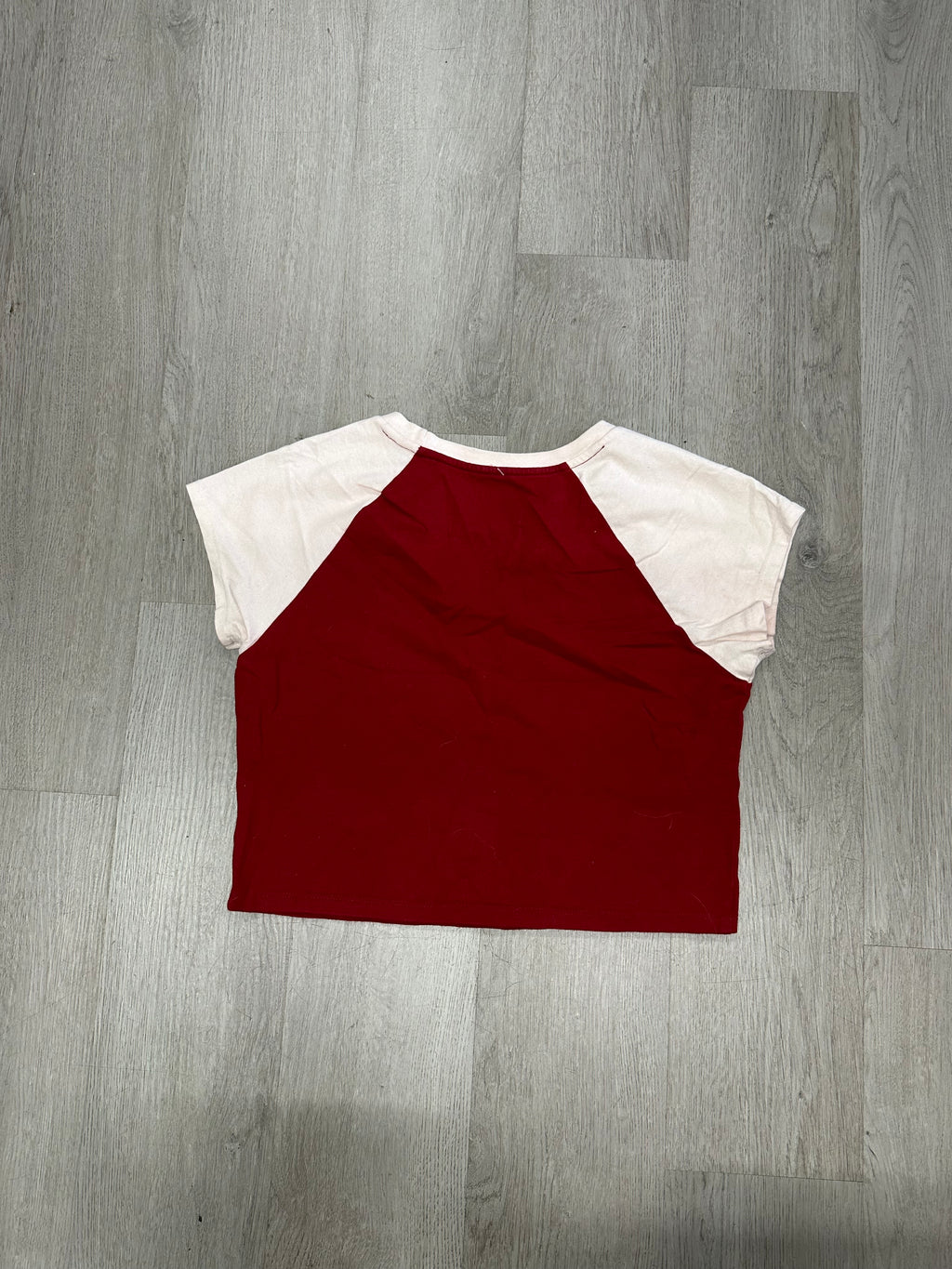 Women’s True Religion Red Cropped Baby Tee