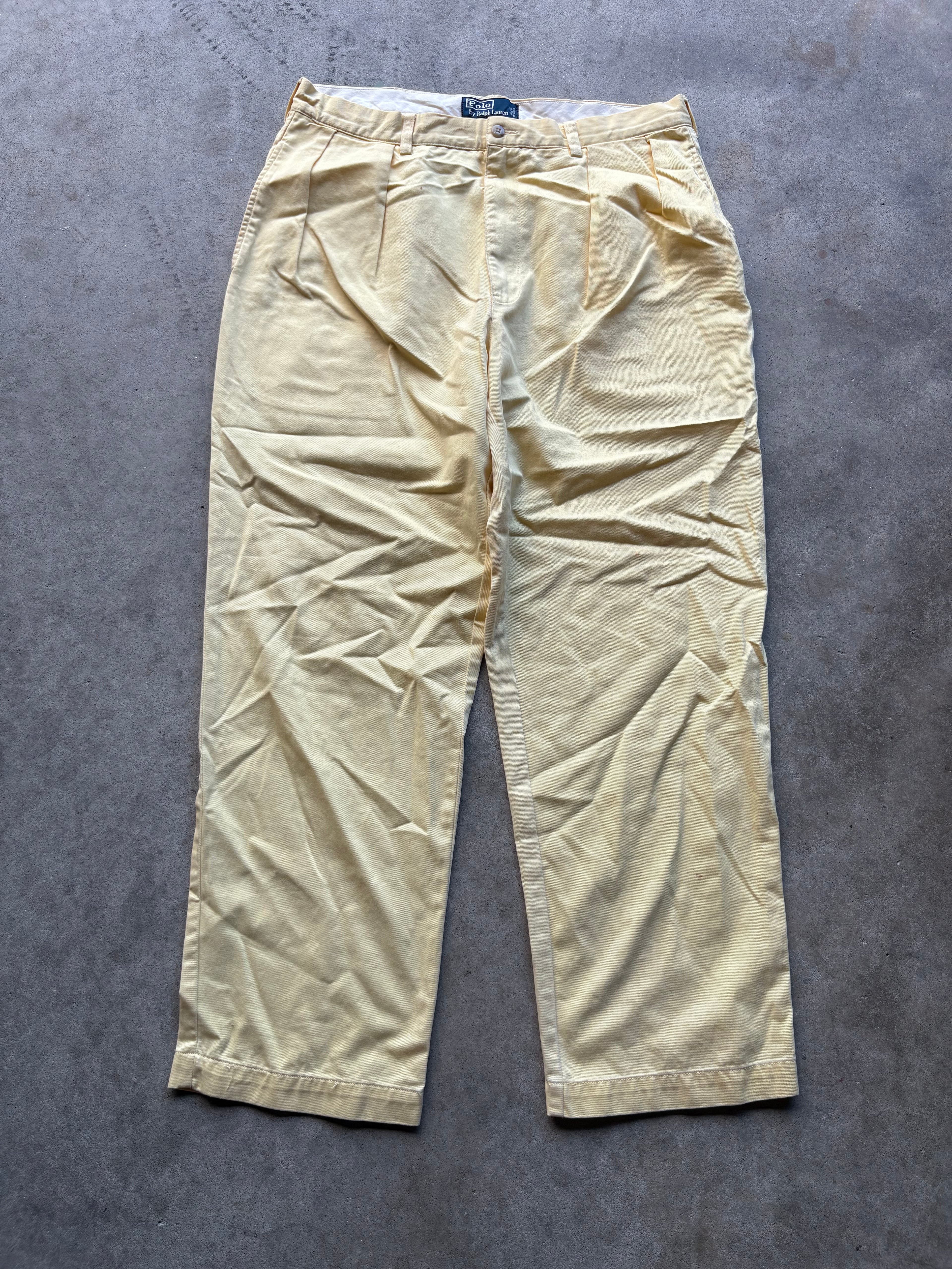 Polo Yellow Dress Pants