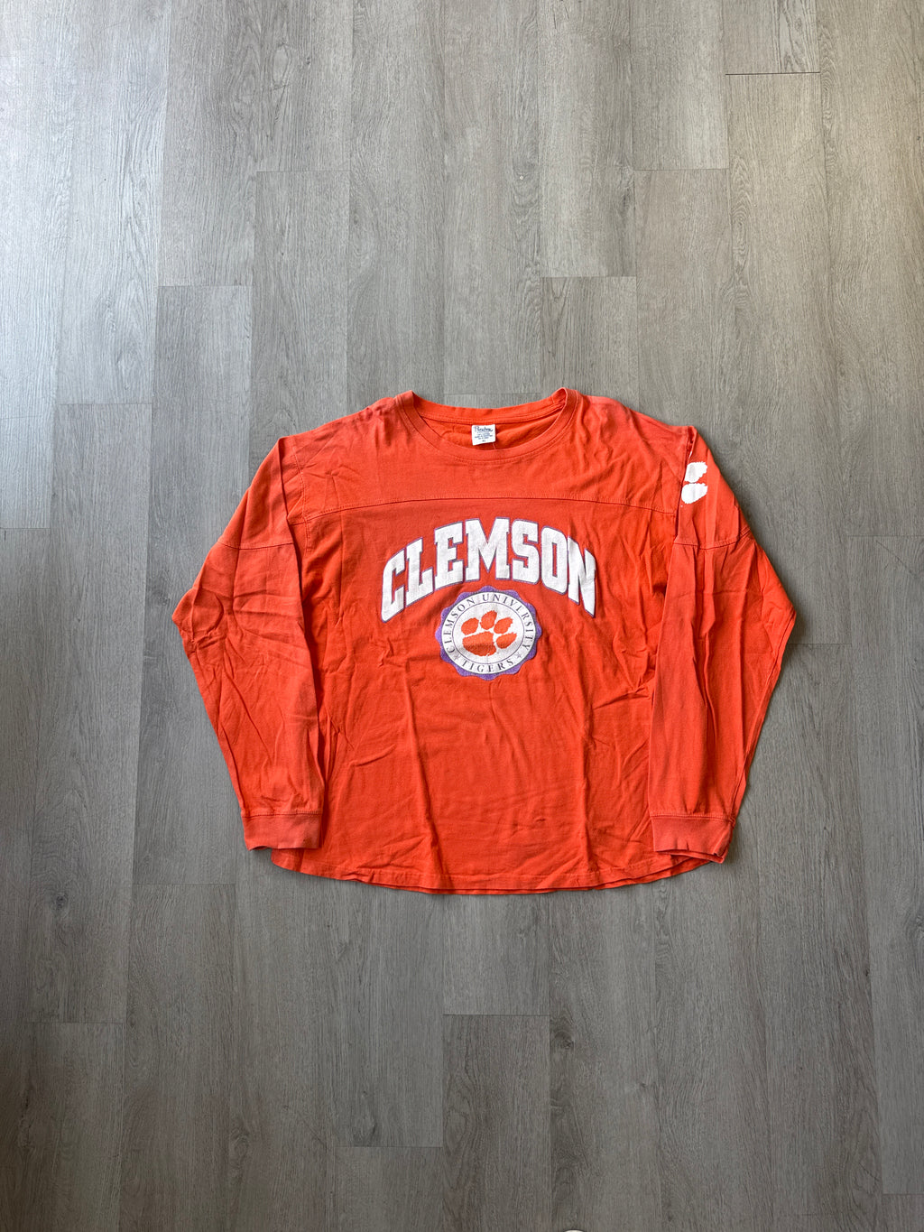 Pressbox Clemson University Tigers Longsleeve