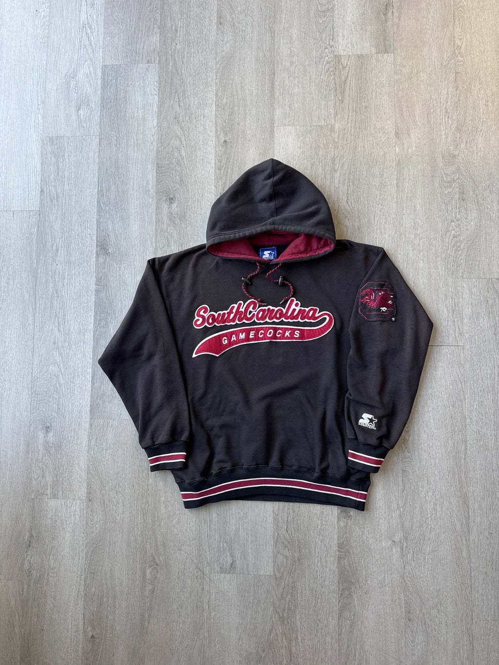 Vintage 90s Starter University Of South Carolina Gamecocks Hoodie