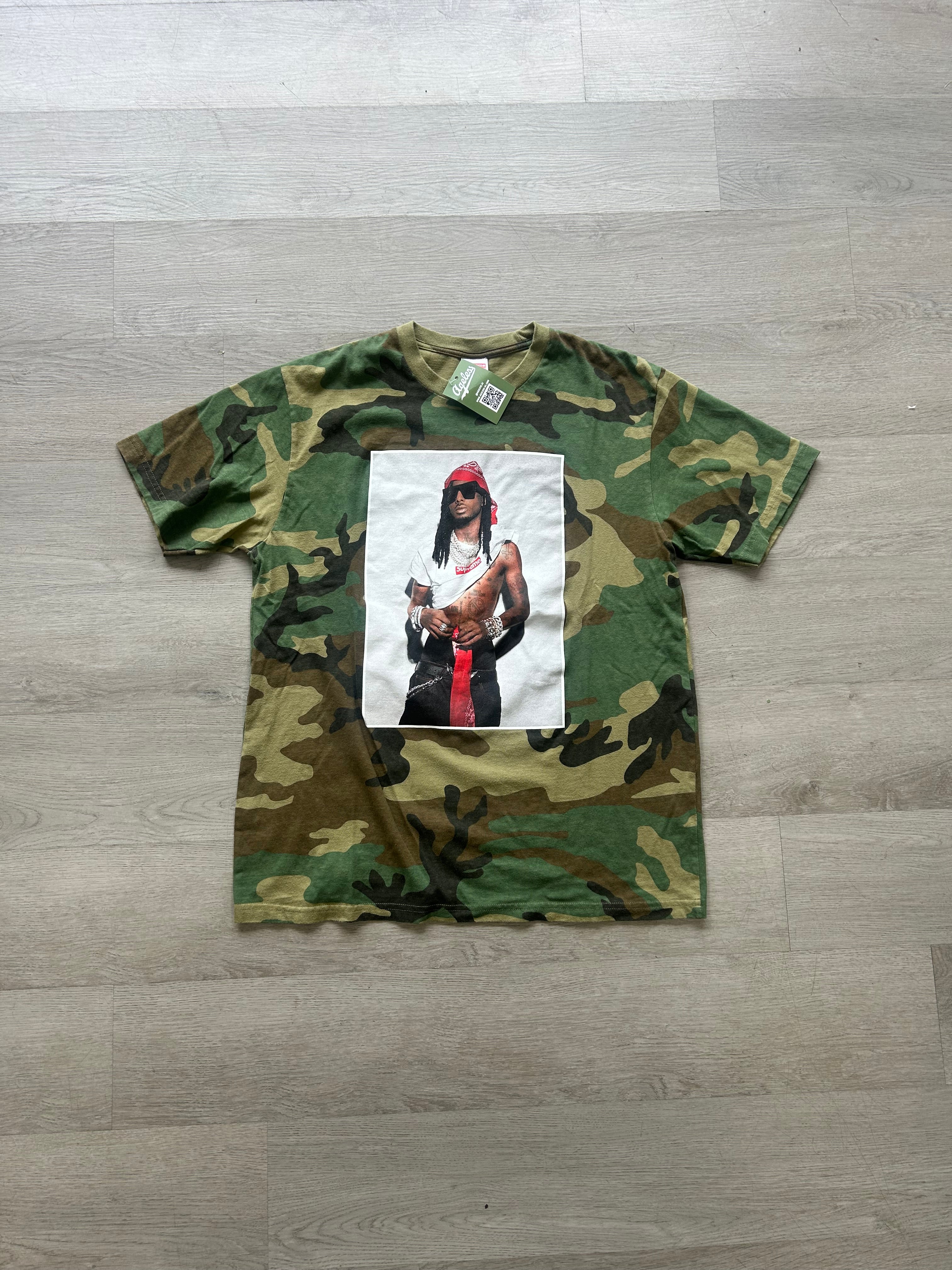 Pre-Owned Camo Supreme Playboi Carti Photo Tee