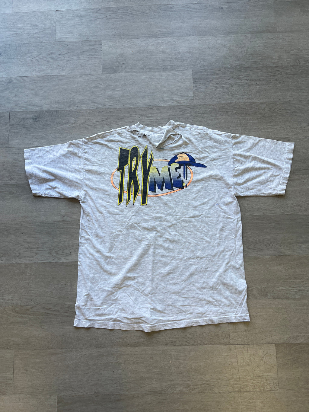 Try Me Vintage Distressed Looney Tunes Tee