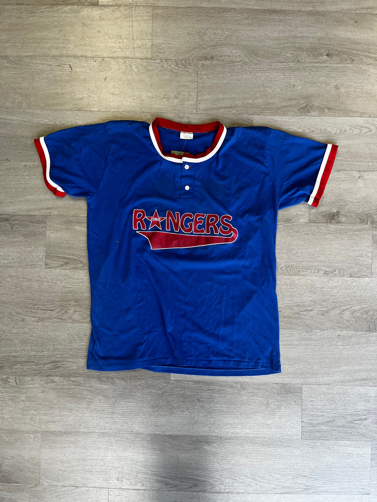 Vintage Texas Rangers Baseball Jersey