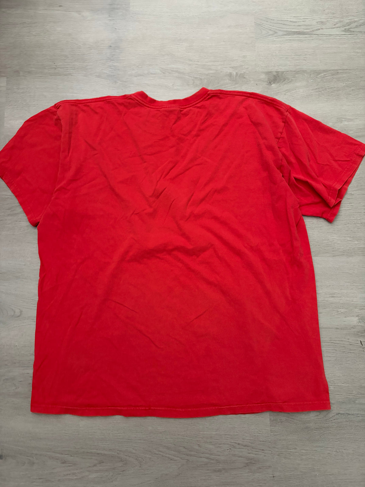 Vintage Red Nike Center Swoosh Tee
