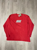 Y2K Nike Red Longsleeve Tee