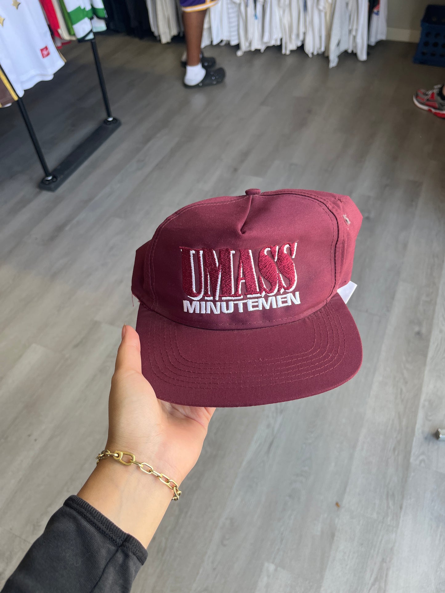 Vintage Umass Minutemen SnapBack Hat