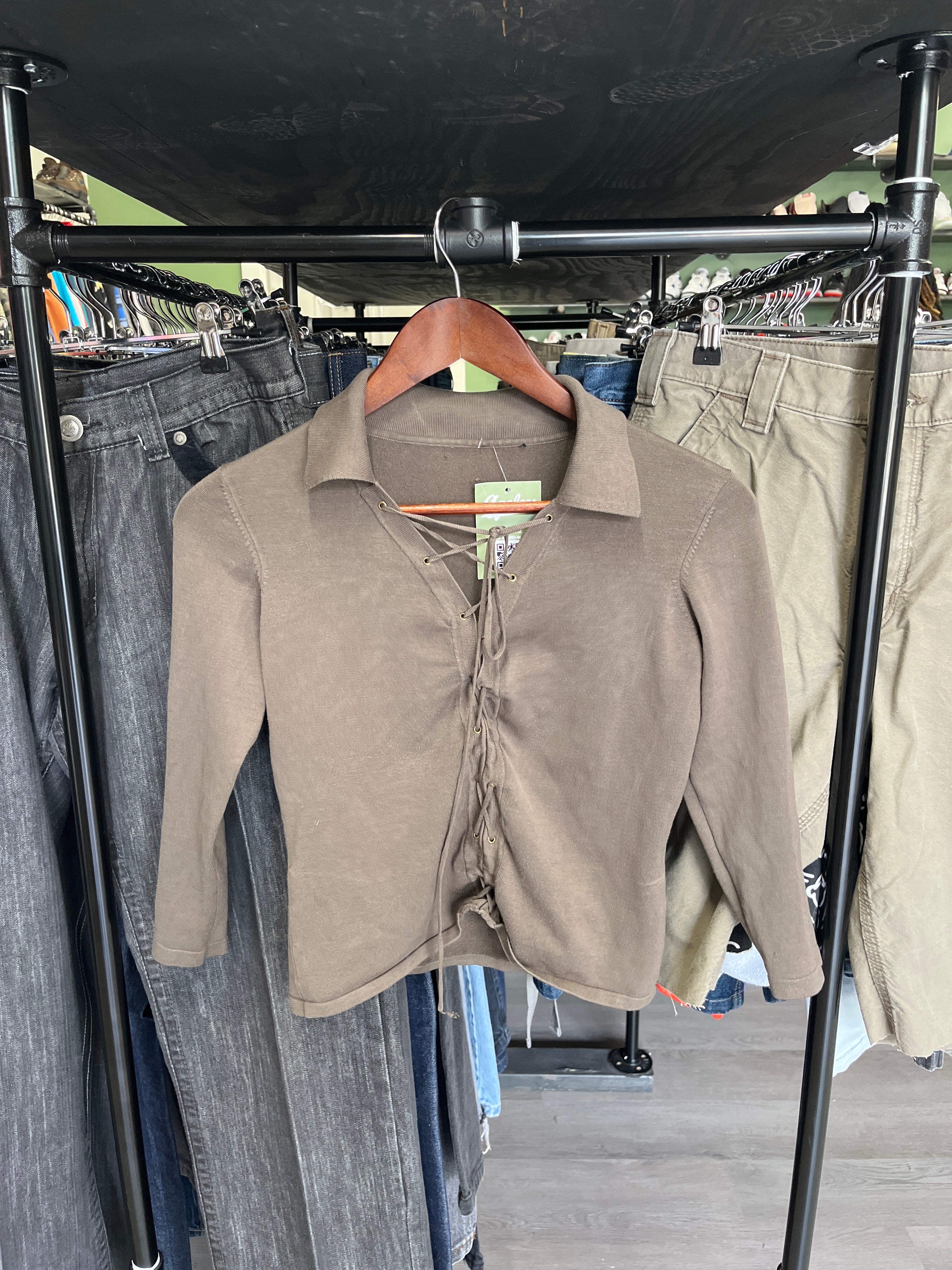 Women’s Laced Up Top