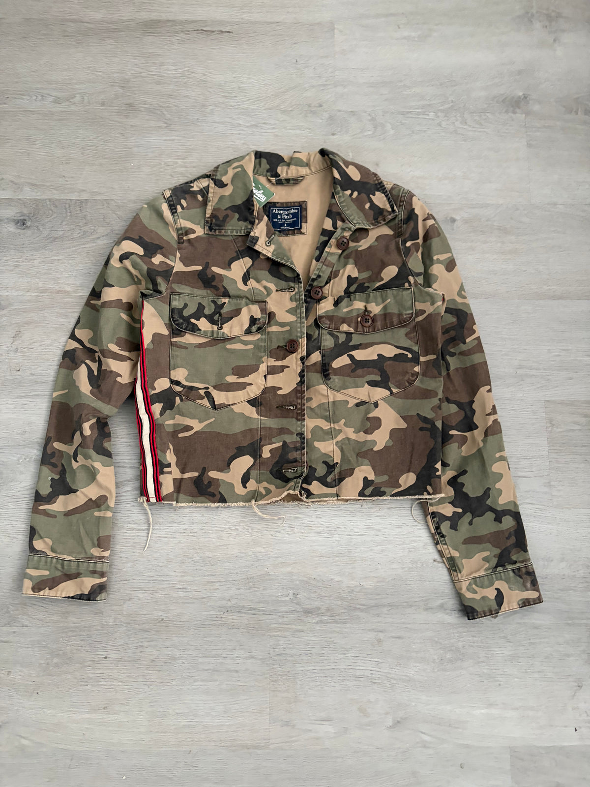 Women’s Abercrombie & Fitch Military Cropped Jacks