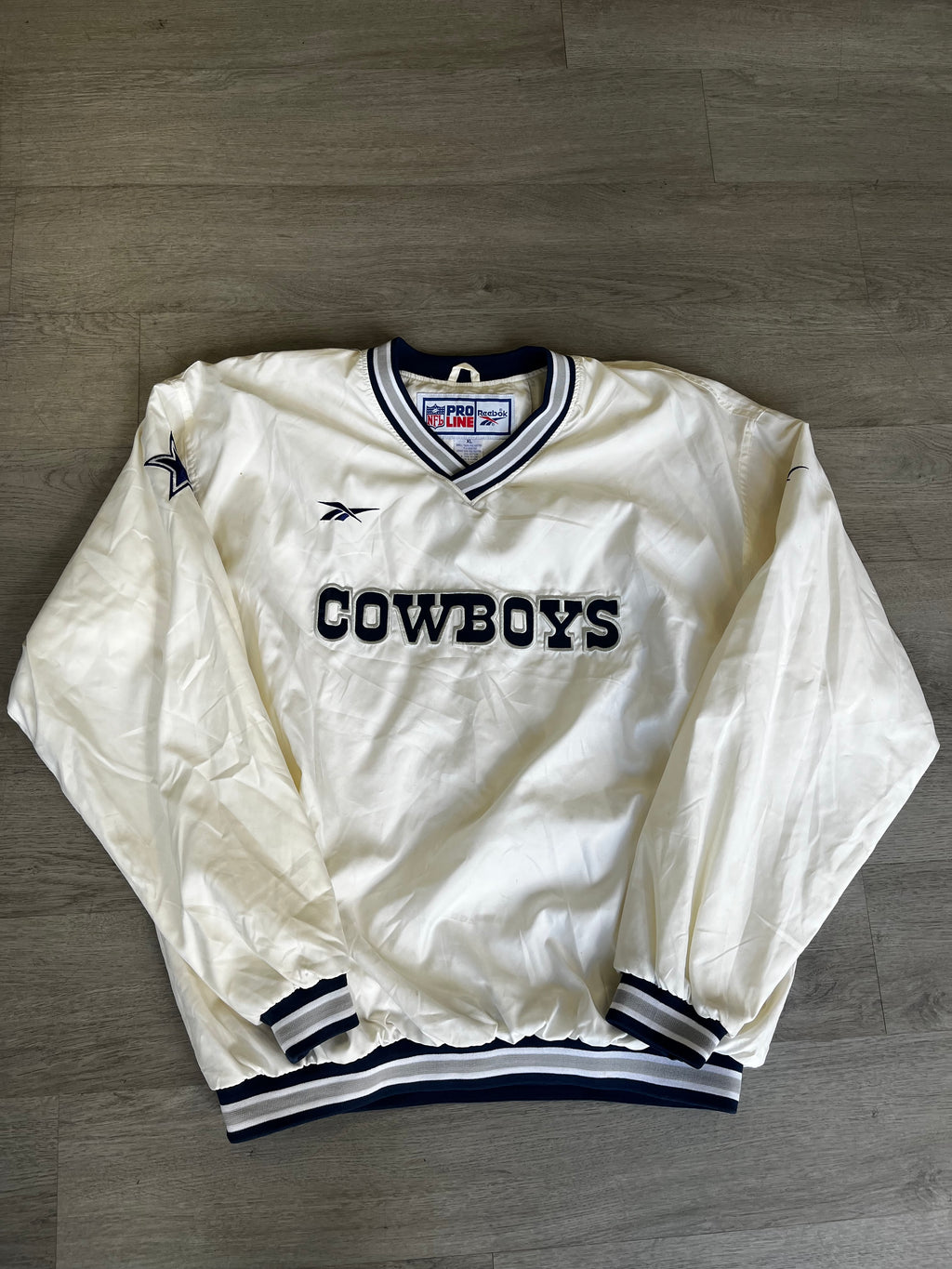 Vintage Reebok Pro Line NFL Dallas Cowboys Pullover Jacket
