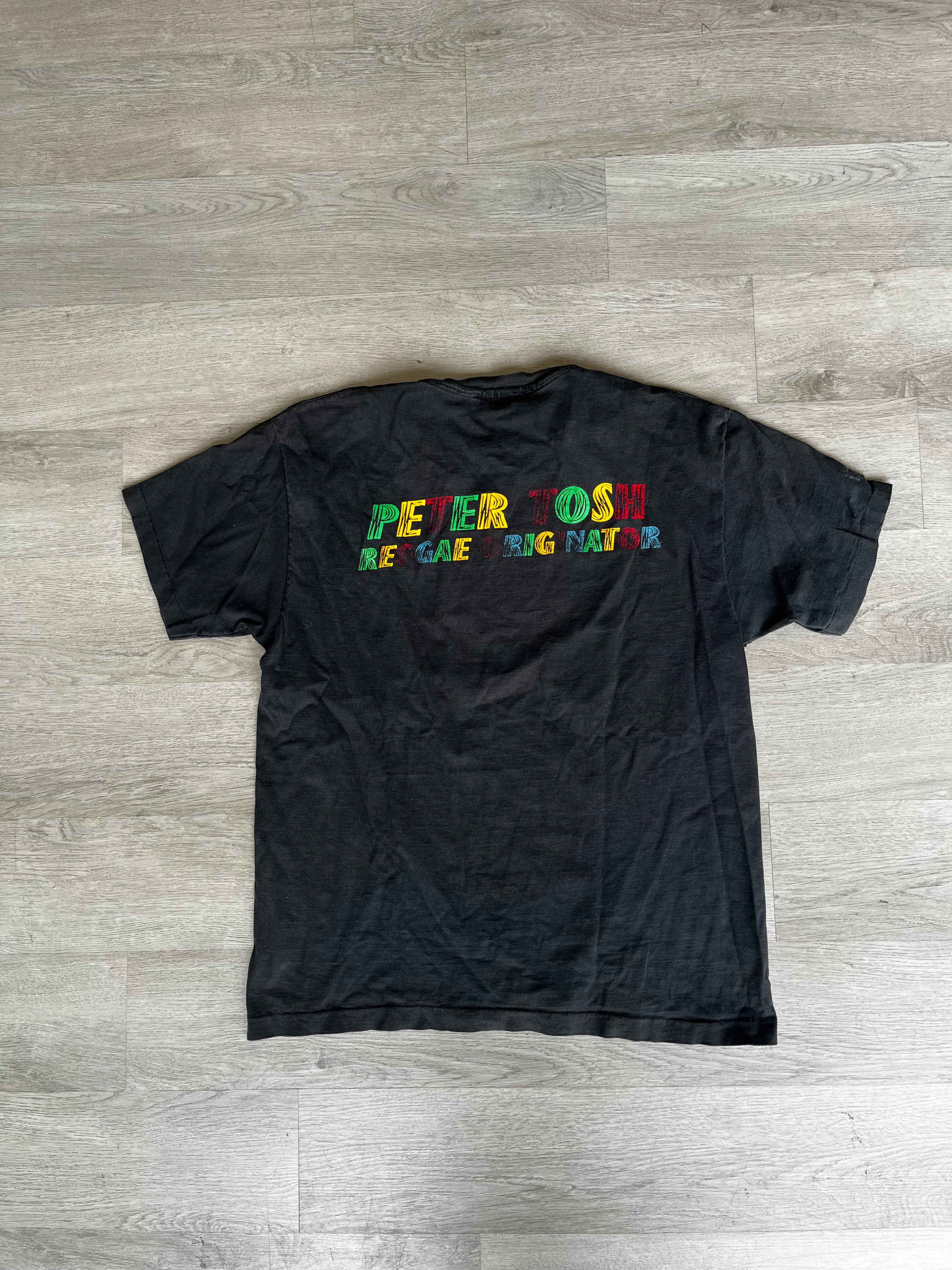Vintage Peter Tosh 1981 Wanted Dread & Alive Album Tee