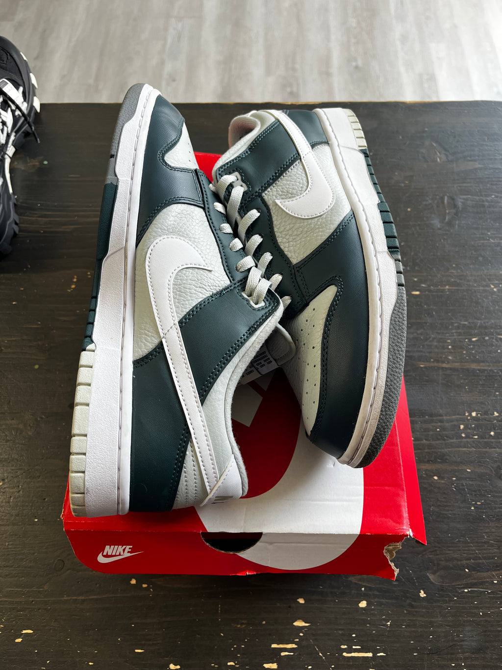 Pre-Owned Nike Dunk Low Retro Split Deep Jungle