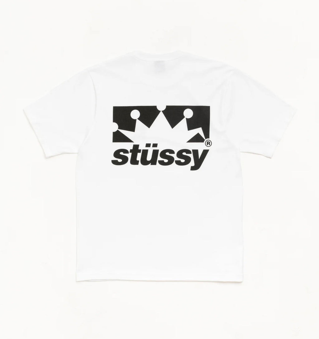 Stussy White Box Crown Tee Stüssy