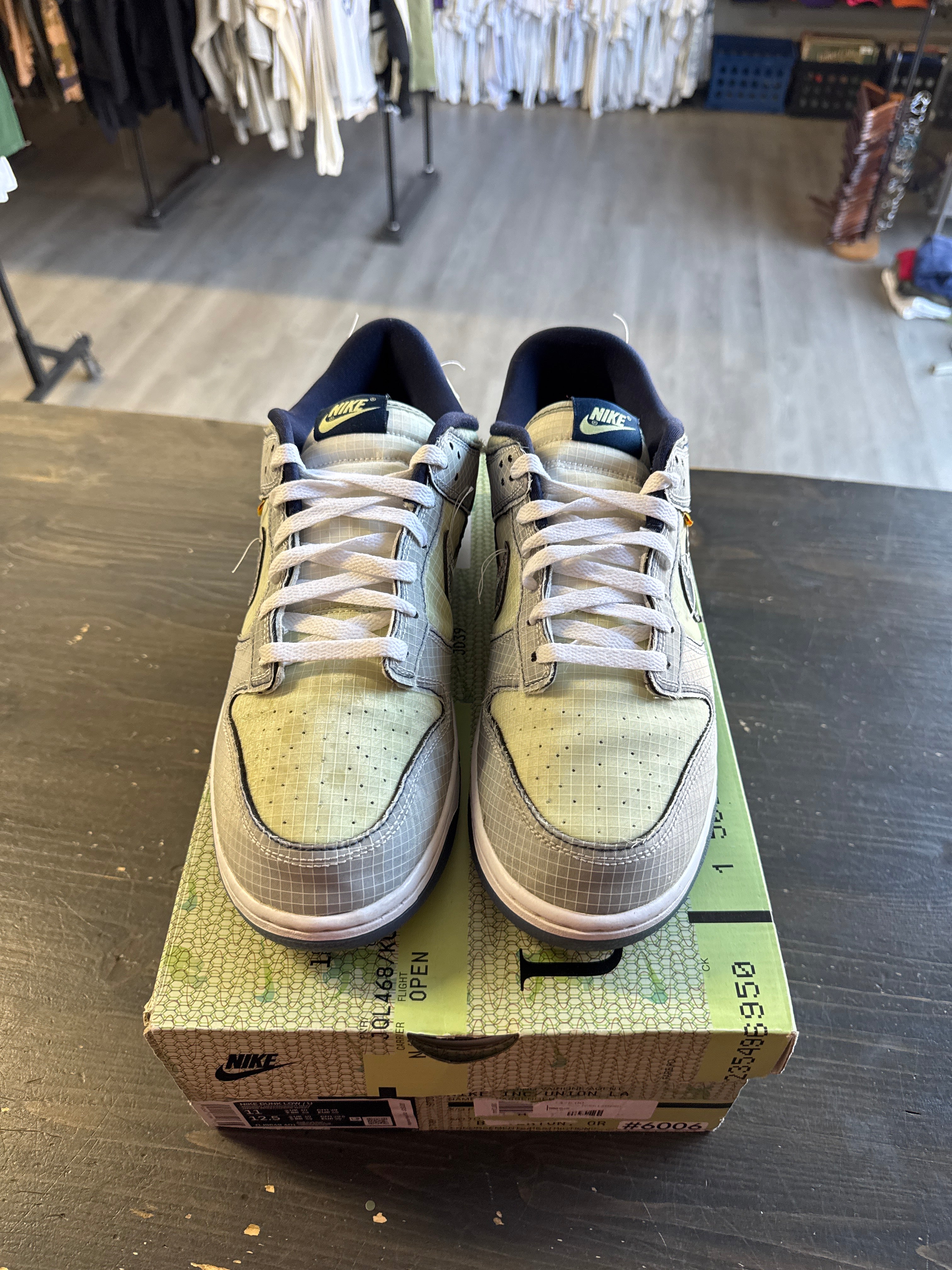 Pre-owned Nike Dunk Low Union Passport Pack Pistachio