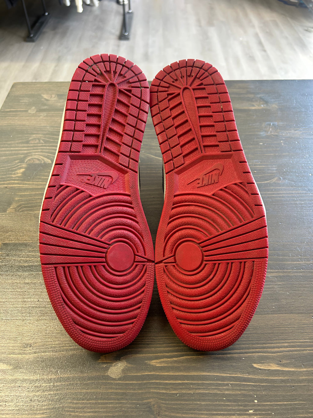 Pre-owned Jordan 1 Retro High Bred Toe