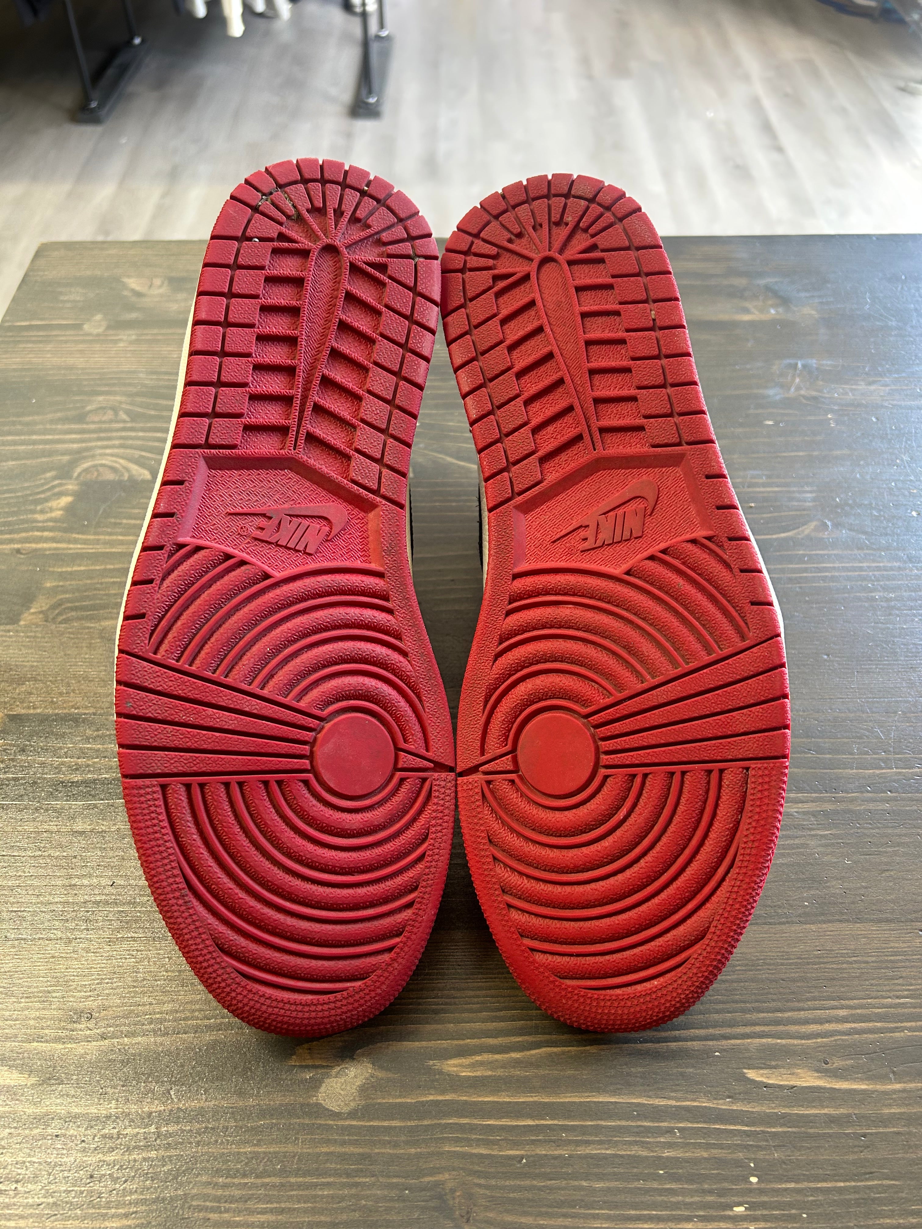 Pre-owned Jordan 1 Retro High Bred Toe