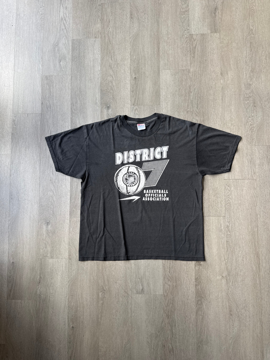 Vintage 90s District 7 Basketball Officials Association Tee