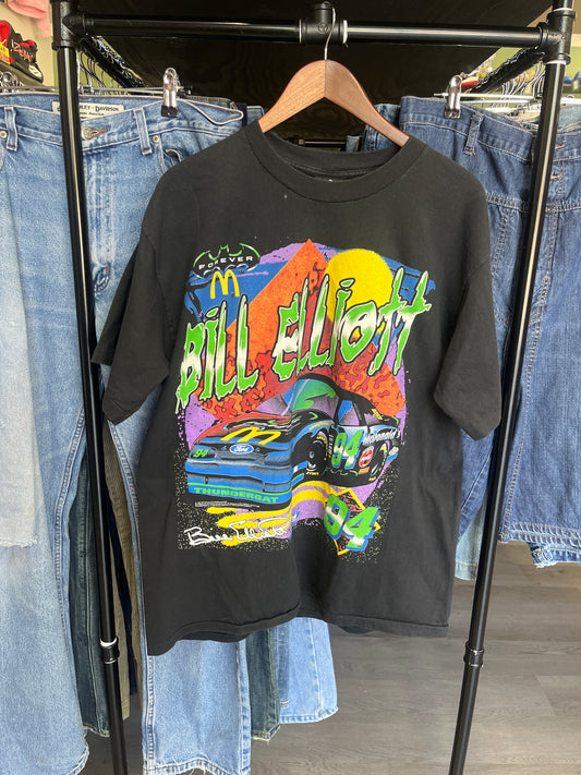 Vintage 1995 Bill Elliott McDonald’s Nascar Tee