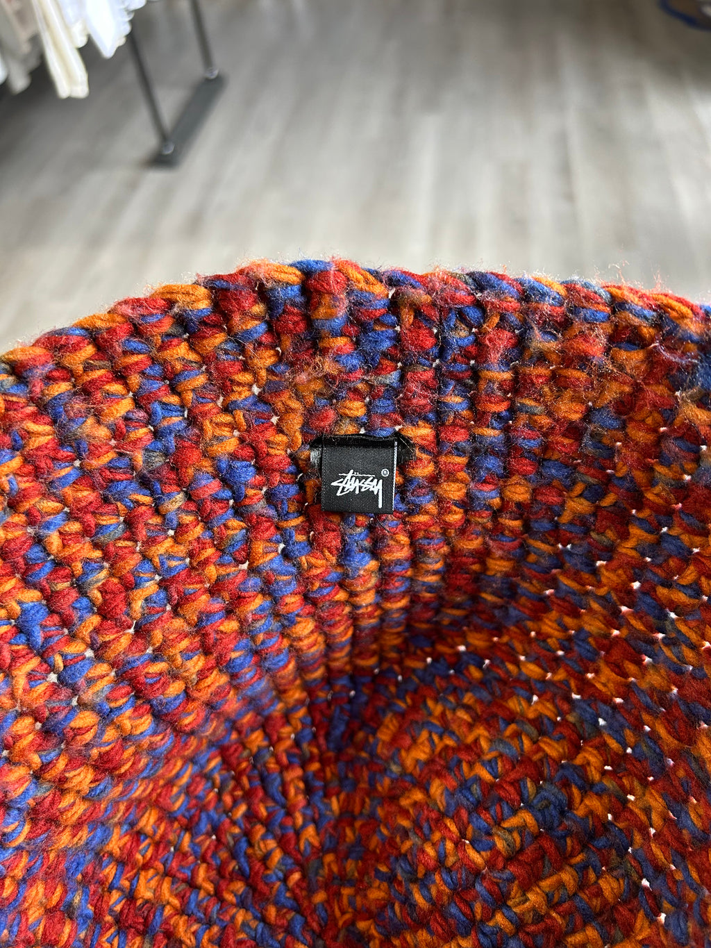 Stussy Melange Yarn Knit Bucket Hat