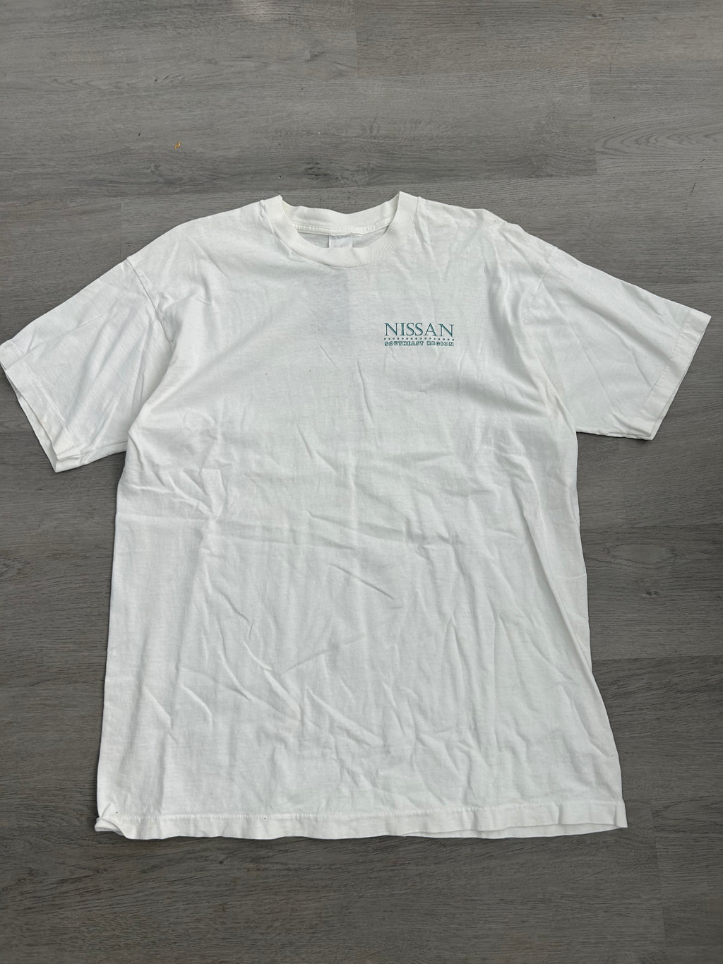 White Nissan Sentra Tee