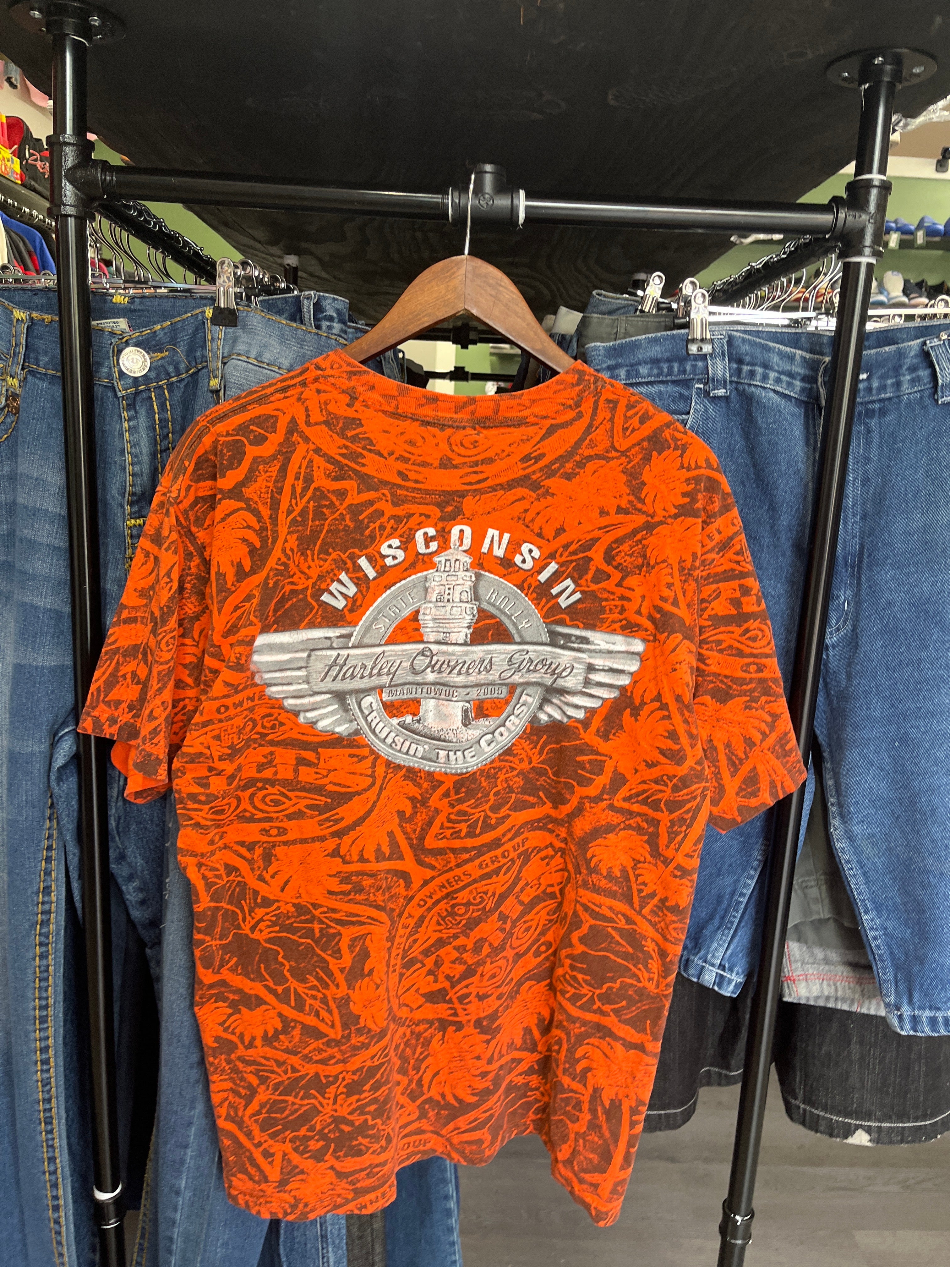 Vintage Harley Wisconsin Tee